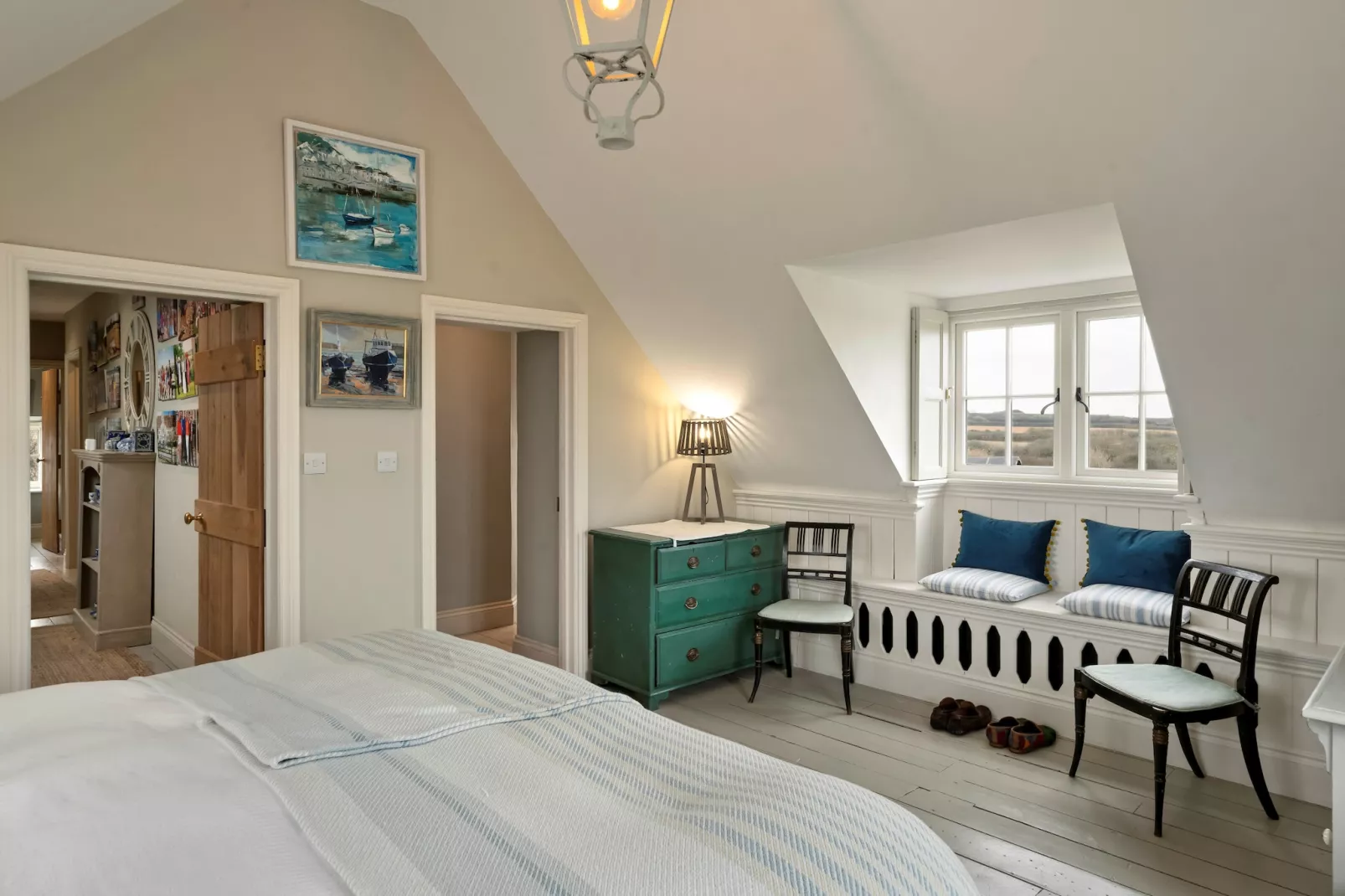 St Eval School House-Slaapkamer