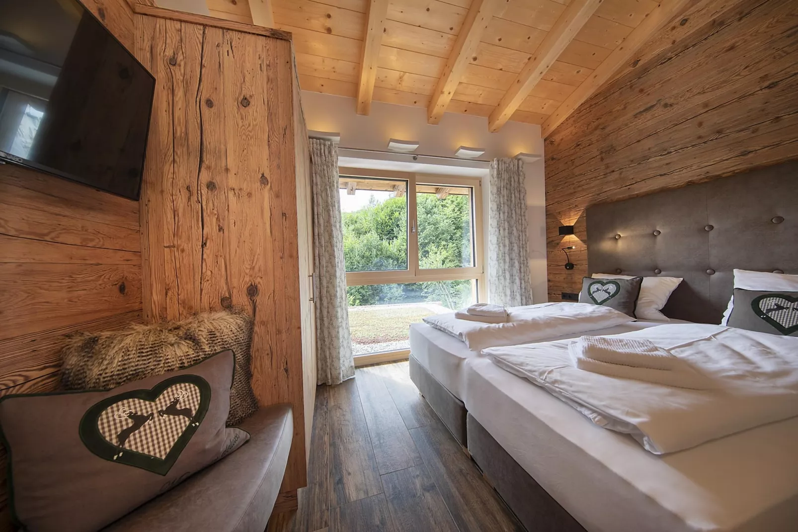 Nationalpark Chalet Rosenspitze-Slaapkamer