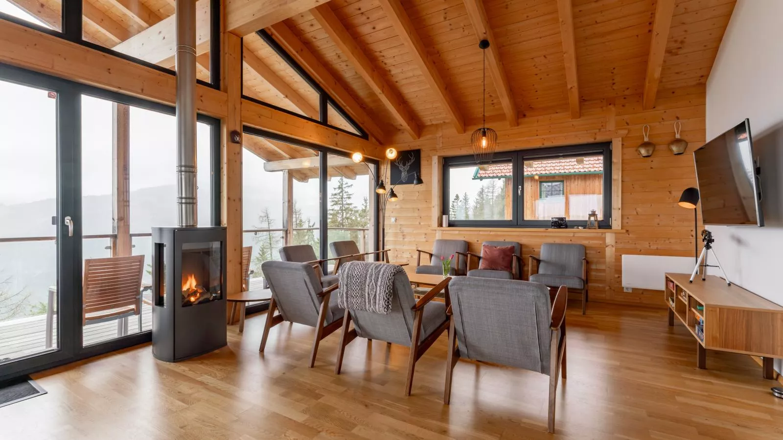Alpina Lodge-Woonkamer