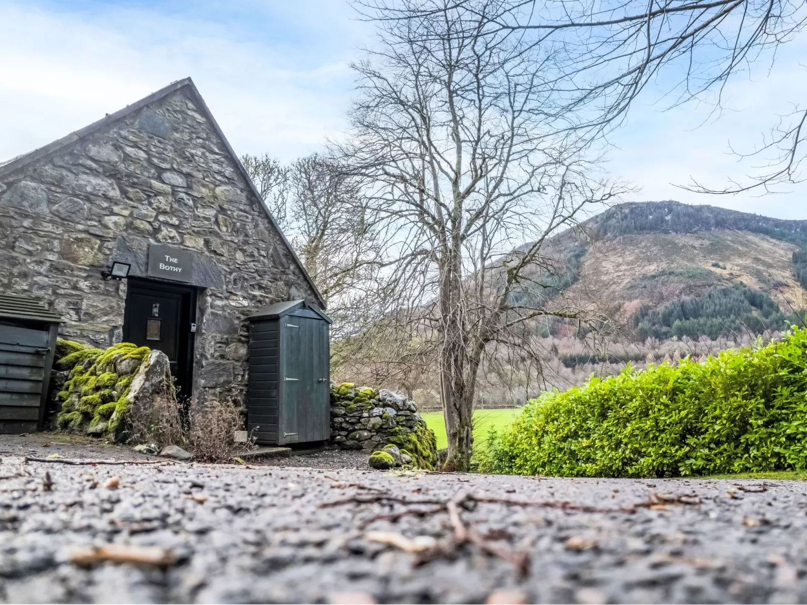 The Romantic Bothy-Buiten
