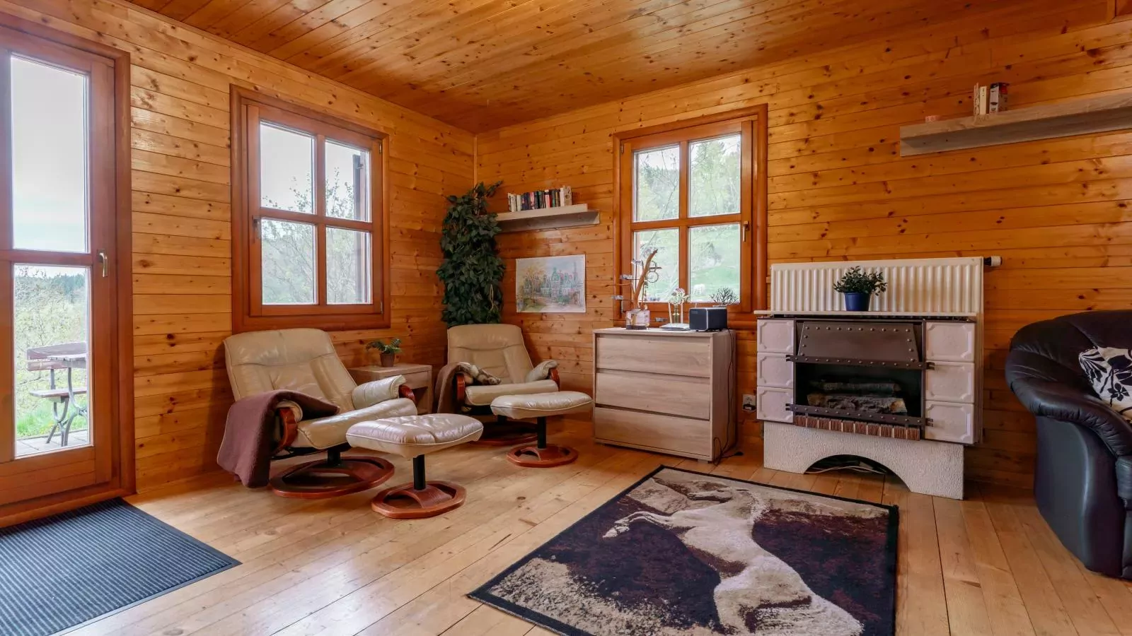 Sternenchalet-Woonkamer