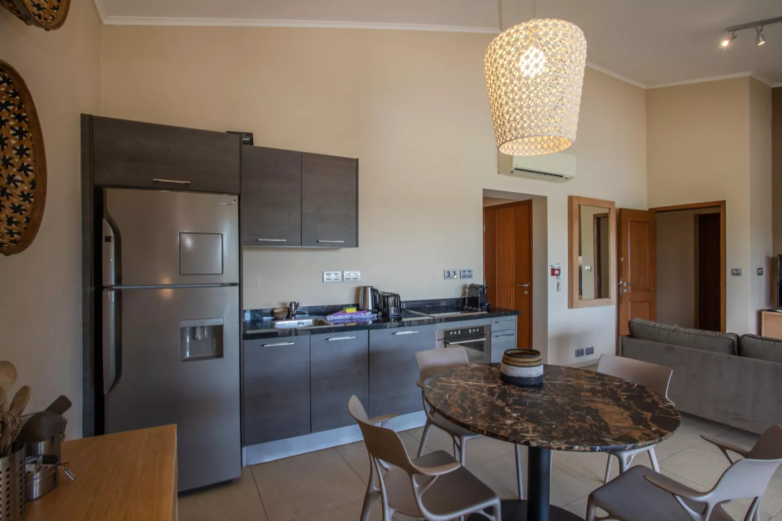 Spanish Water Apartment-Keuken