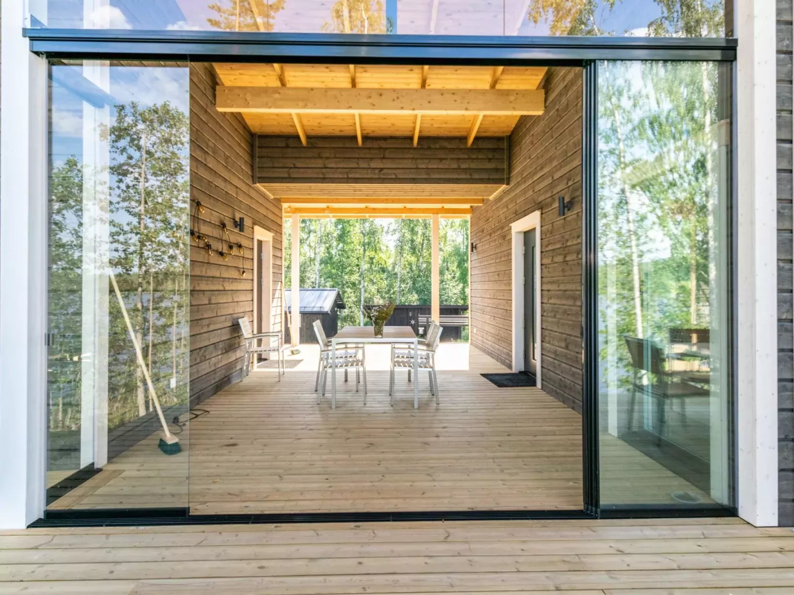 Hot pool cottage kesäranta-Buiten