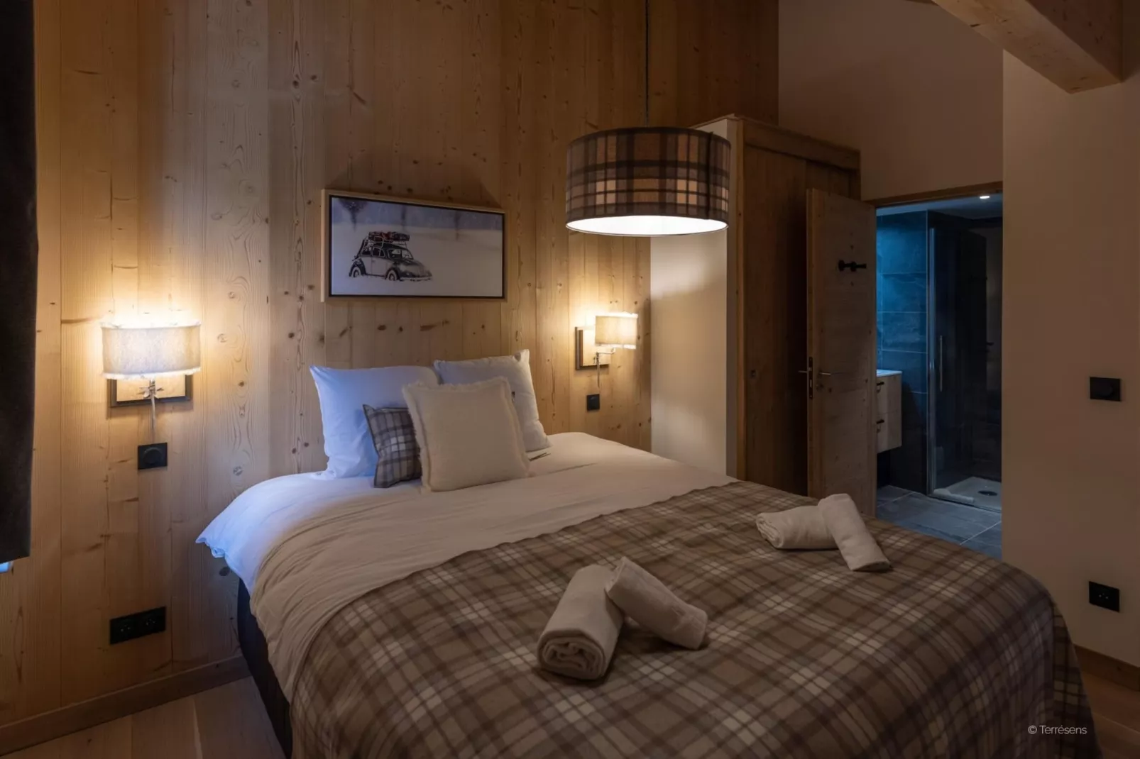 SERRE CHEVALIER Le Cristal Lodge-A40P-Slaapkamer