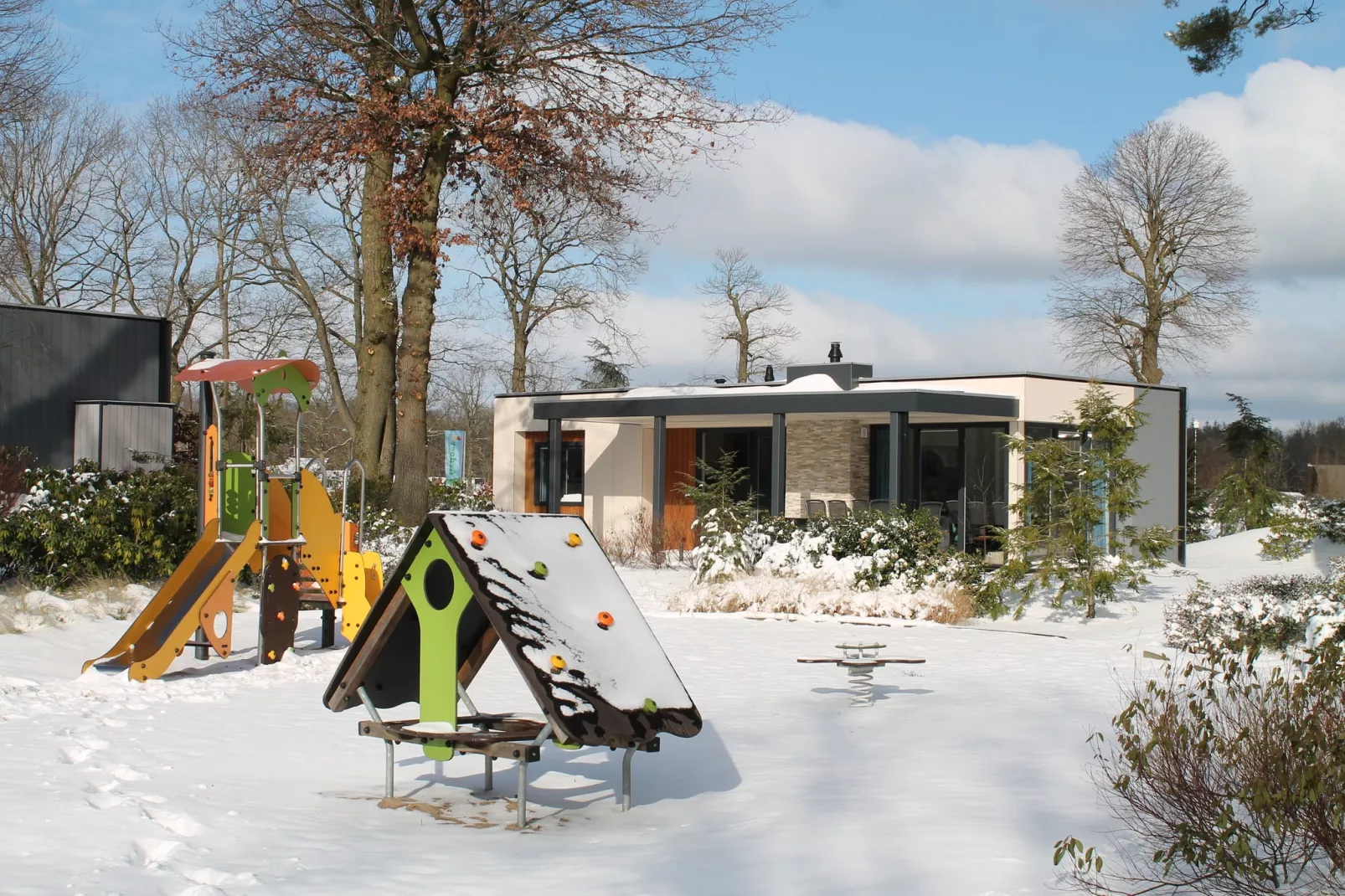 Holiday Villa | 2 - 6 people-Tuin winter