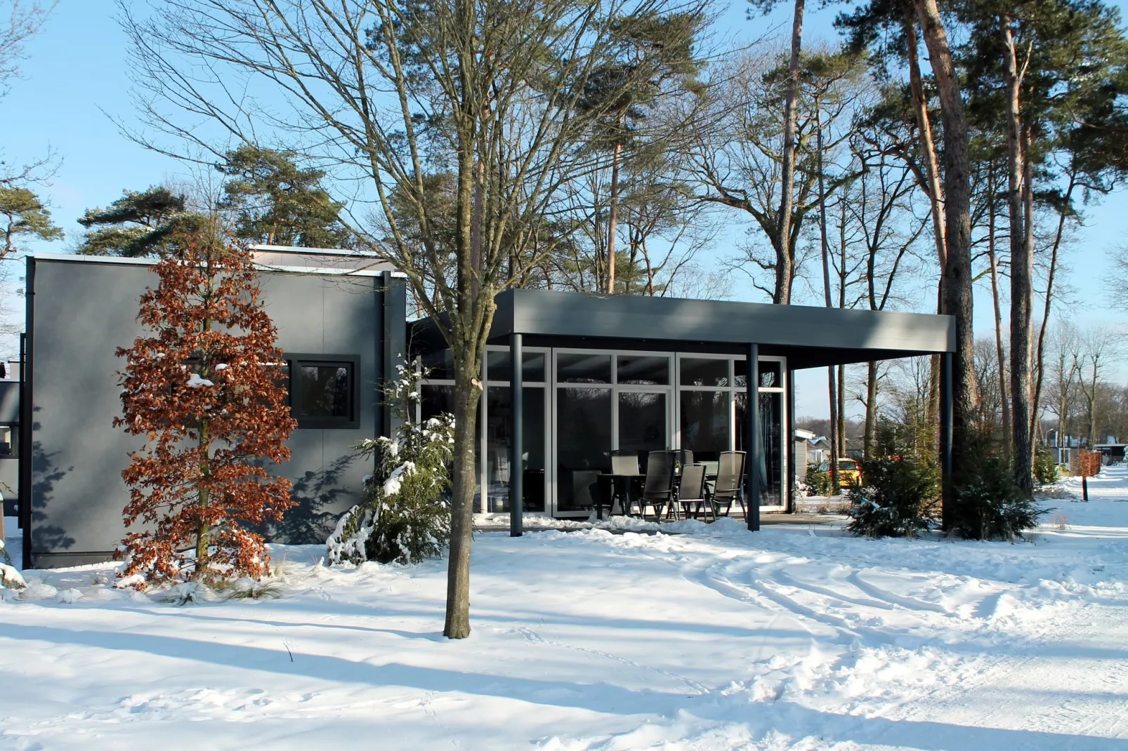 Forest Villa | 2 - 6 people-Exterieur winter