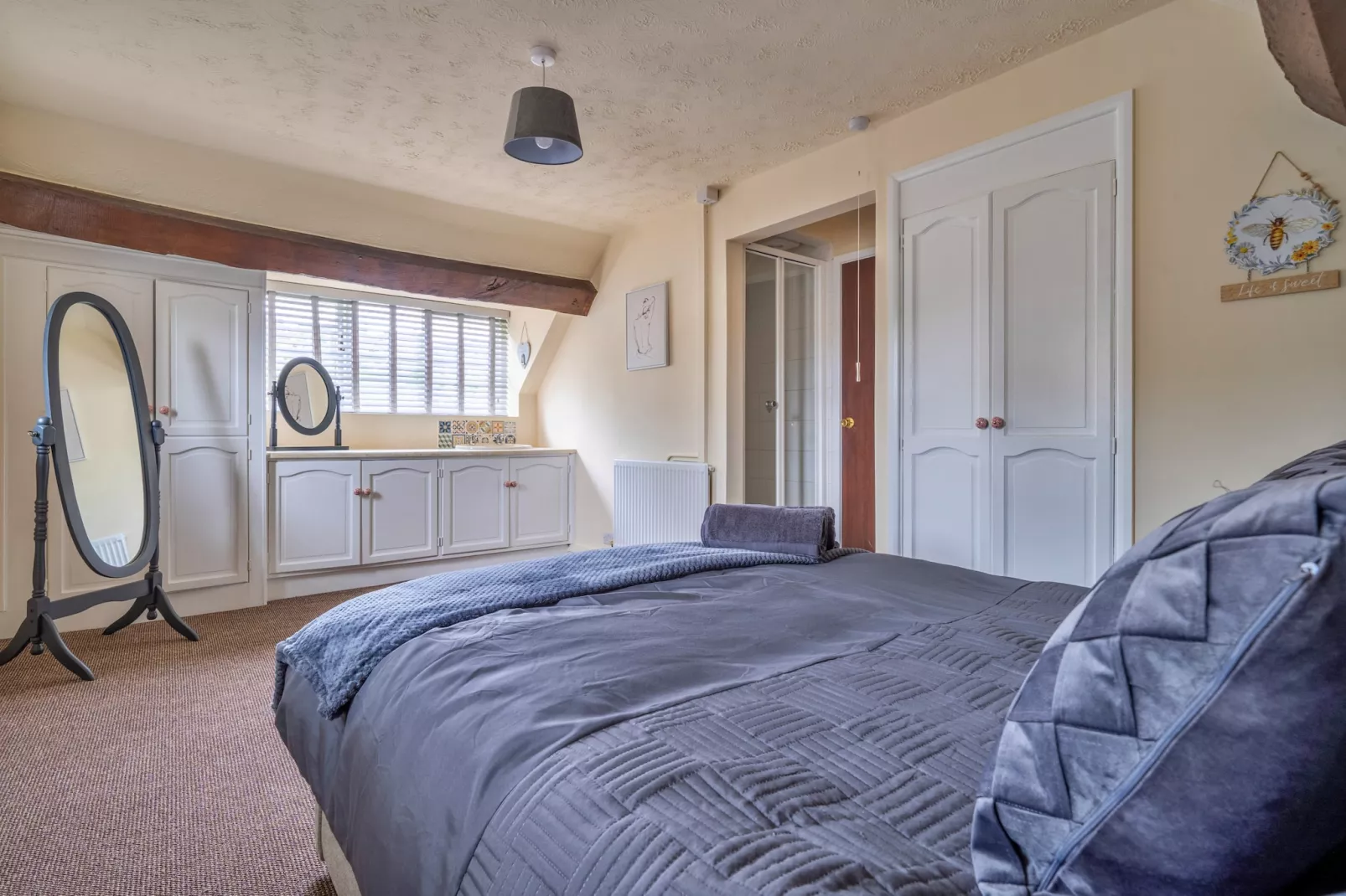Barn Cottage-Slaapkamer