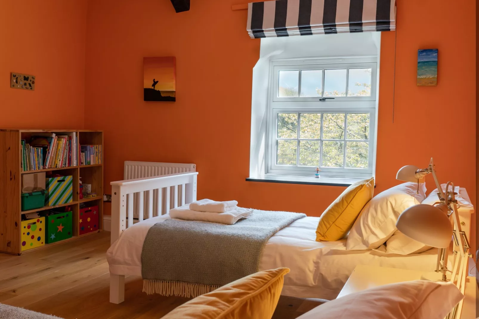 Lower Aylescott Farmhouse-Slaapkamer