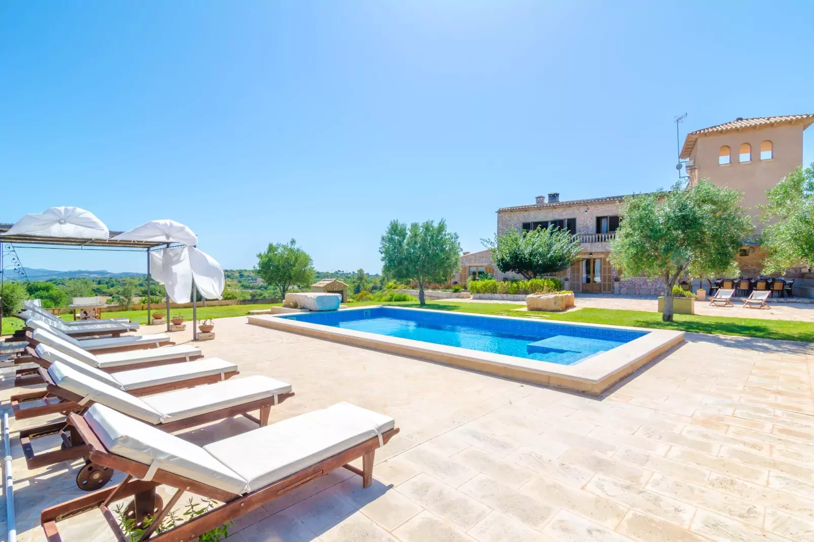 Finca Son Colom-Zwembad