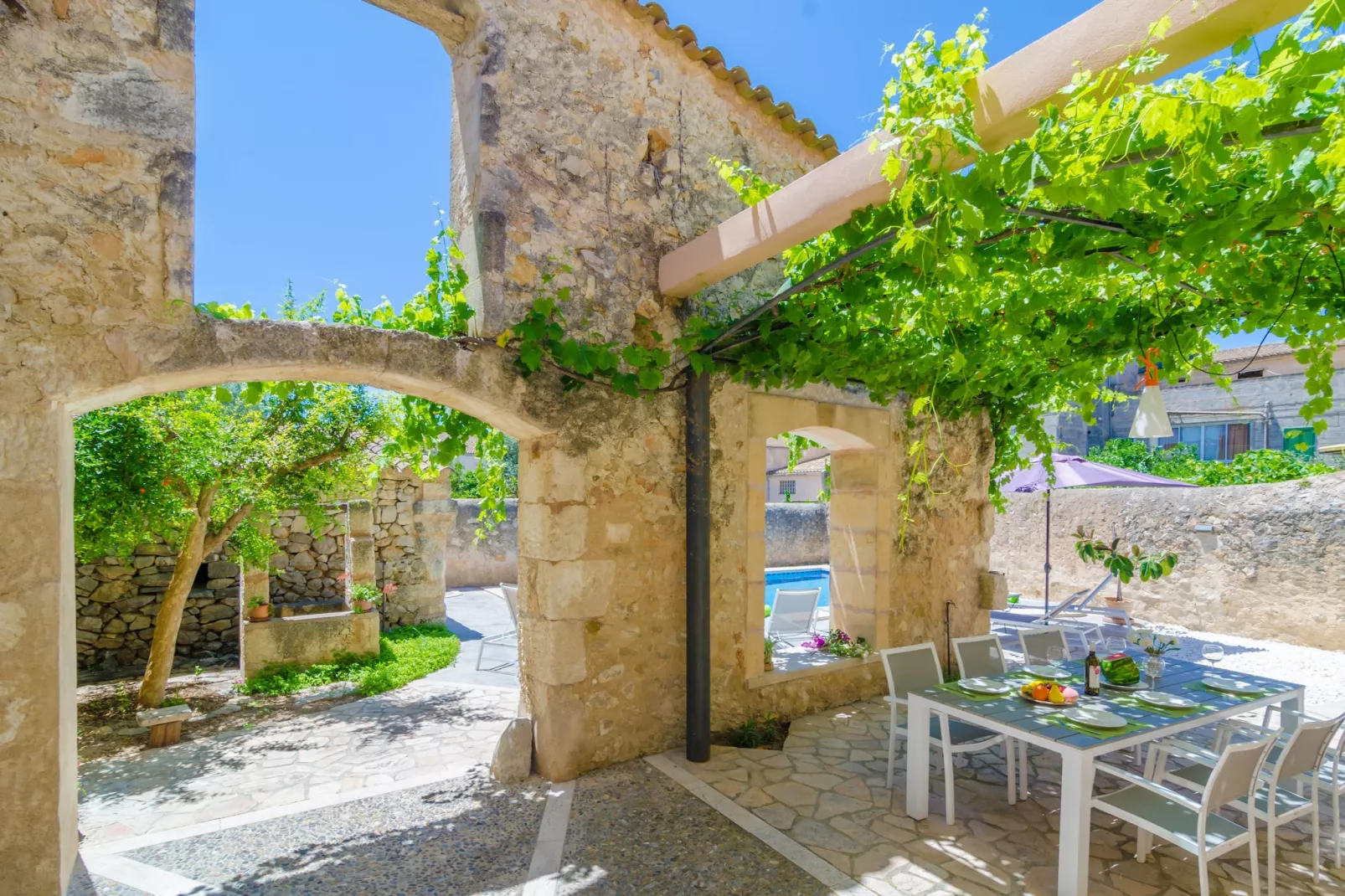 Sa Casa Vella-Terrasbalkon