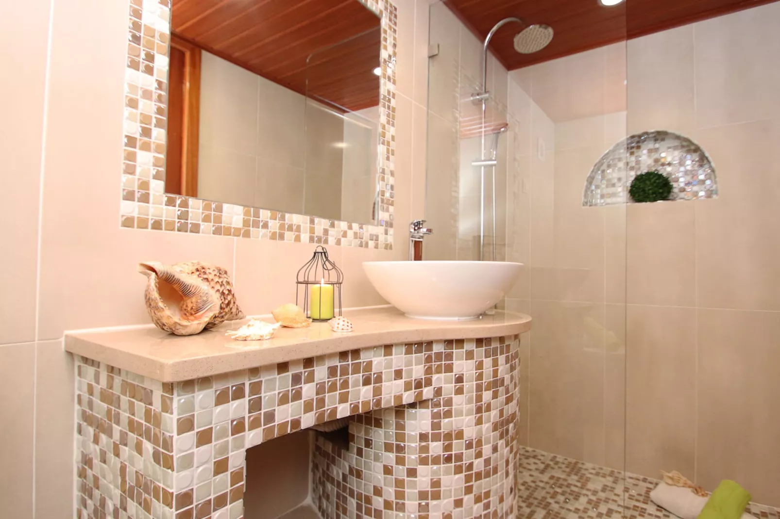 Villa Moorea-Badkamer