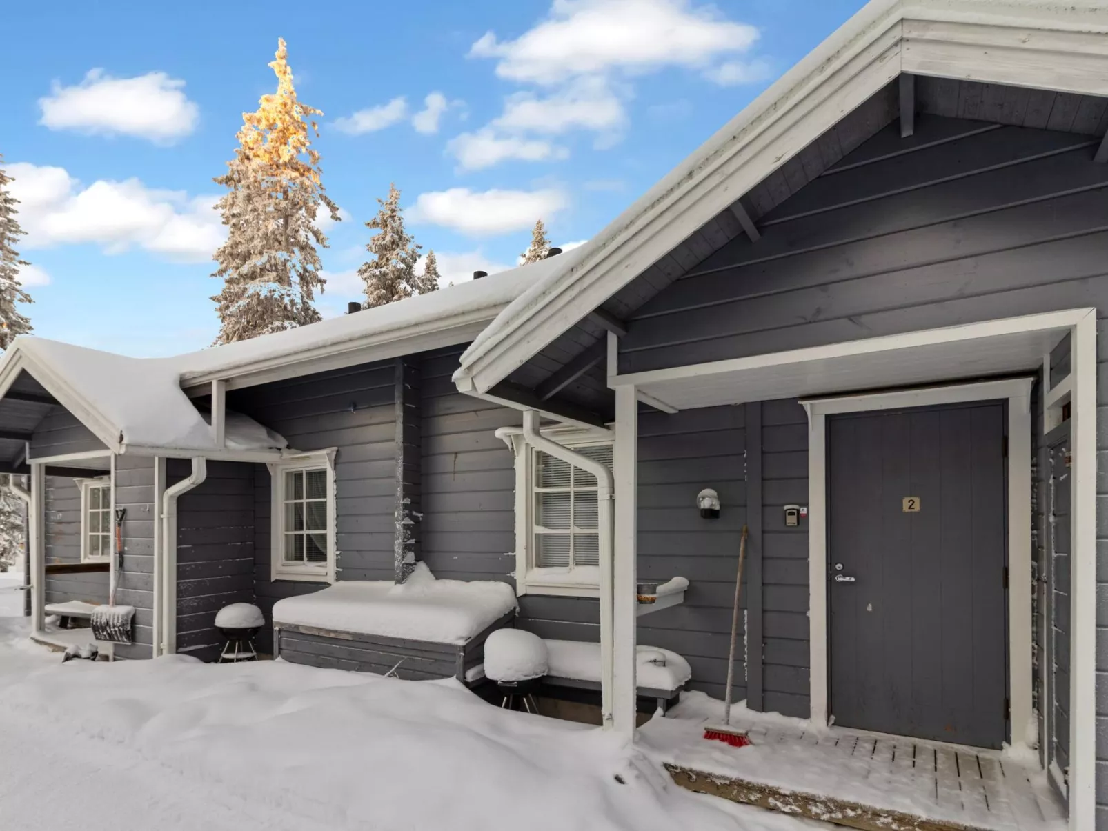 Lumi casa ruka-Buiten