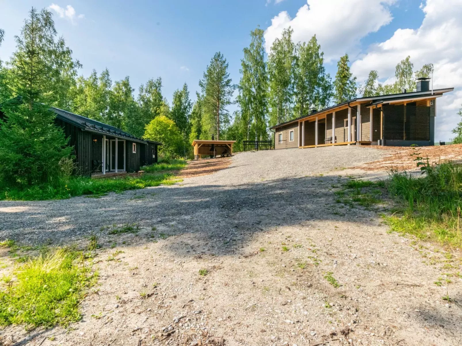 Hot pool cottage kesäranta-Buiten