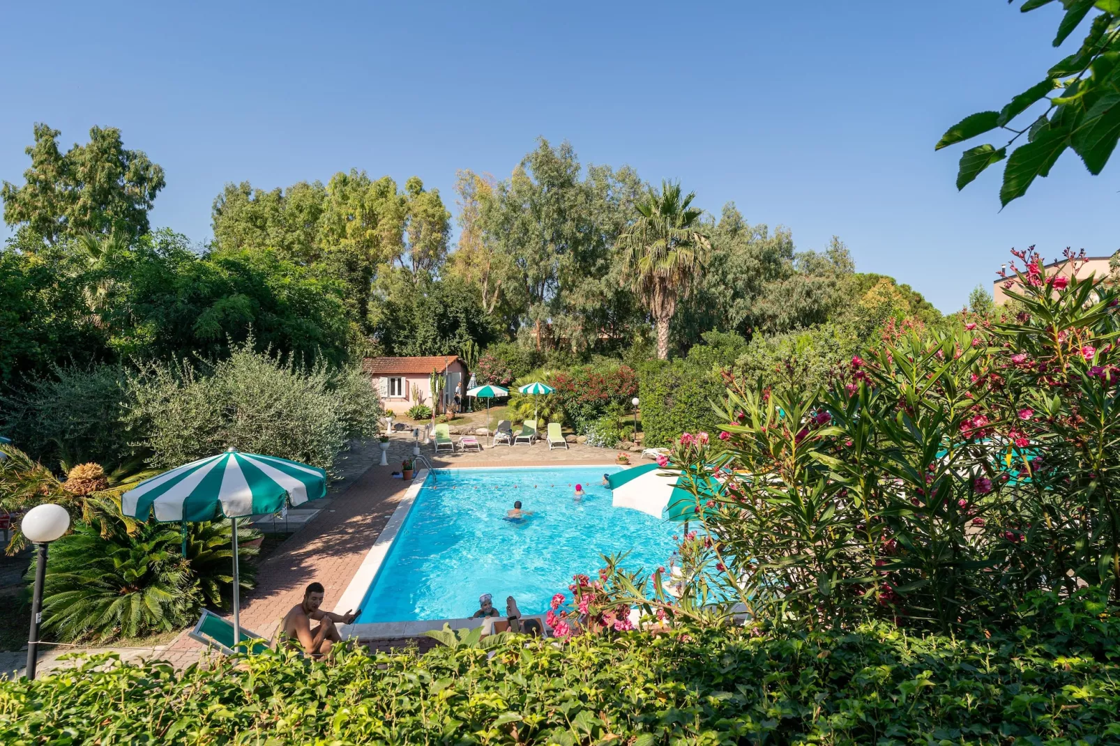 Residence Villa Paola TWO-ROOM APT 4 PAX MEZZANINE - BX401-Zwembad