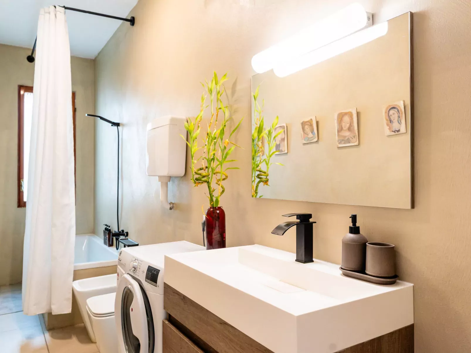 Seaview, Modern Apartment-Binnen