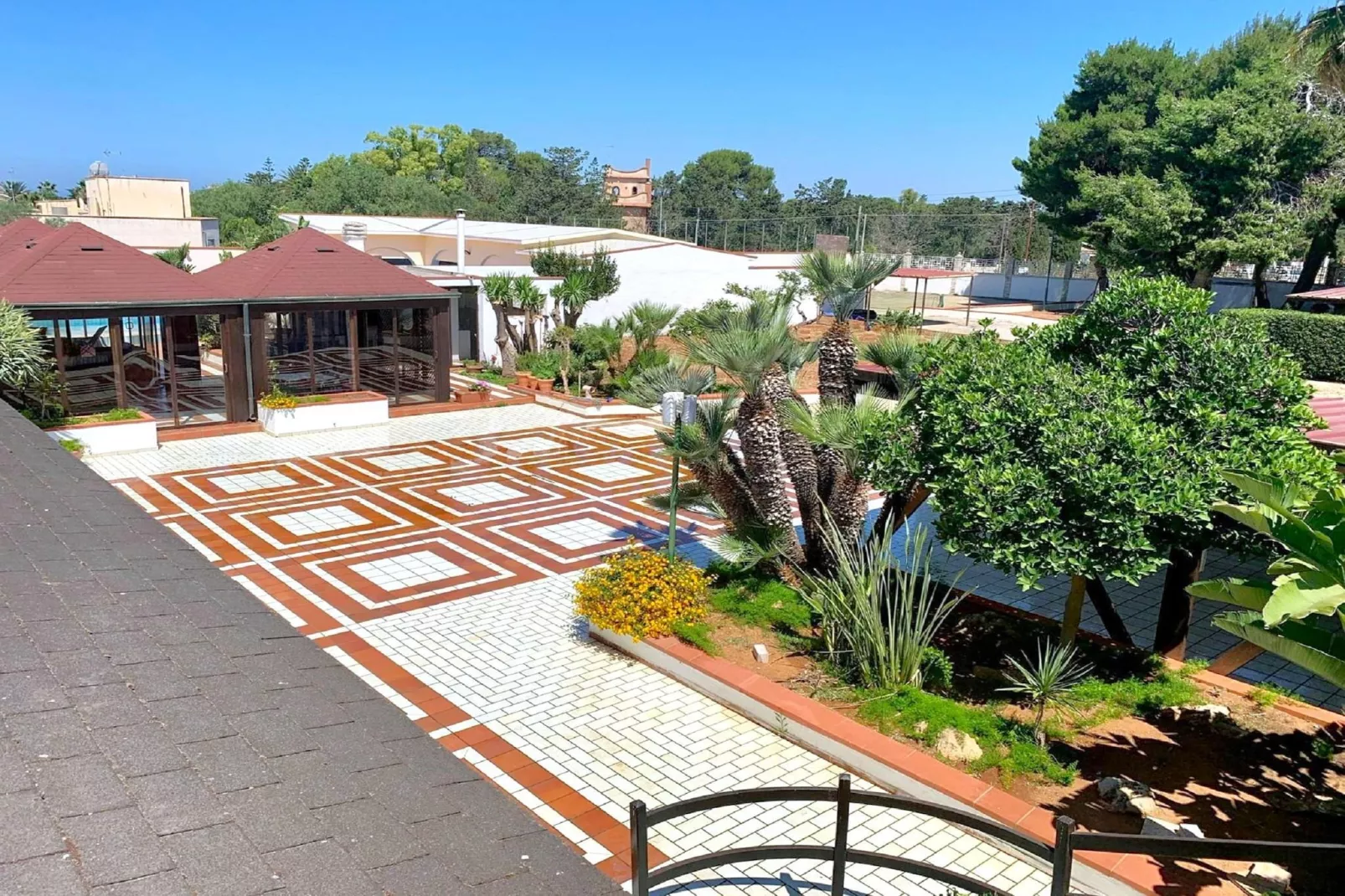 Villa Teresa-Tuinen zomer