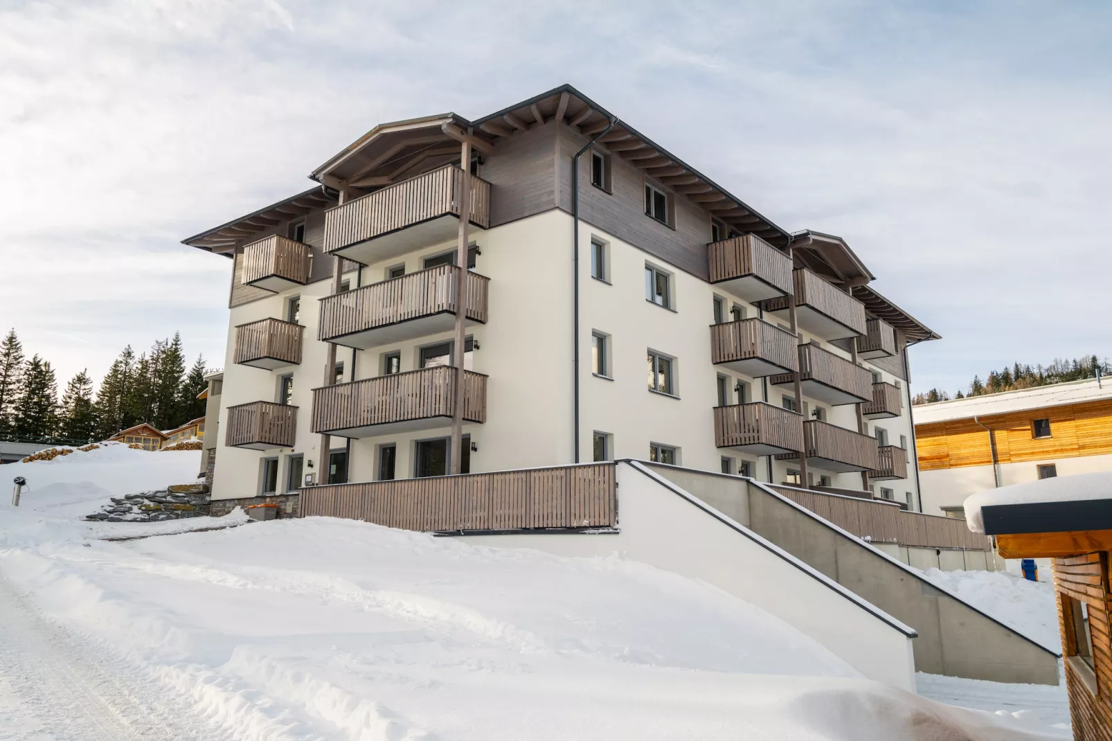 Superior Penthouse Three-bedroom Apartment – KA3PS-Exterieur winter