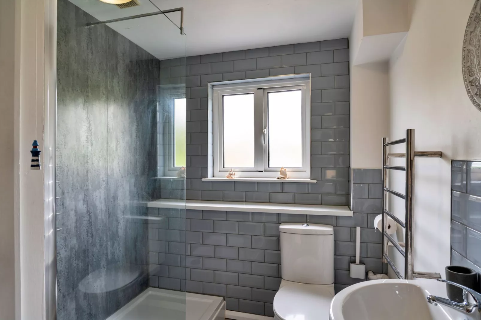 Porth Cottage-Badkamer