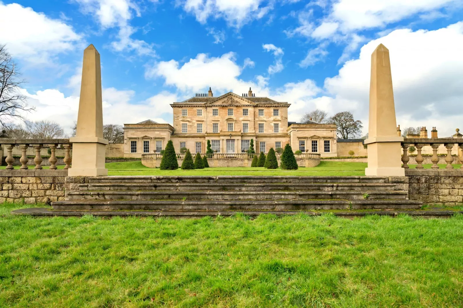 Hickleton Hall-Buitenlucht