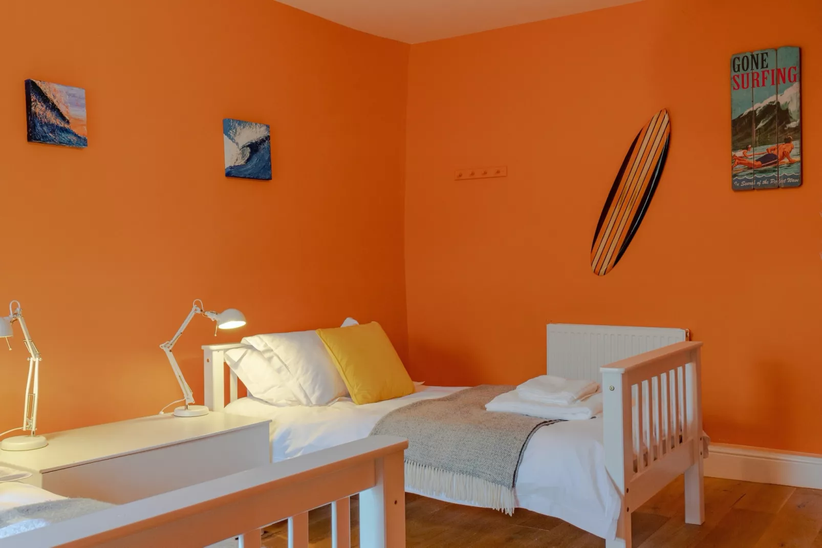 Lower Aylescott Farmhouse-Slaapkamer
