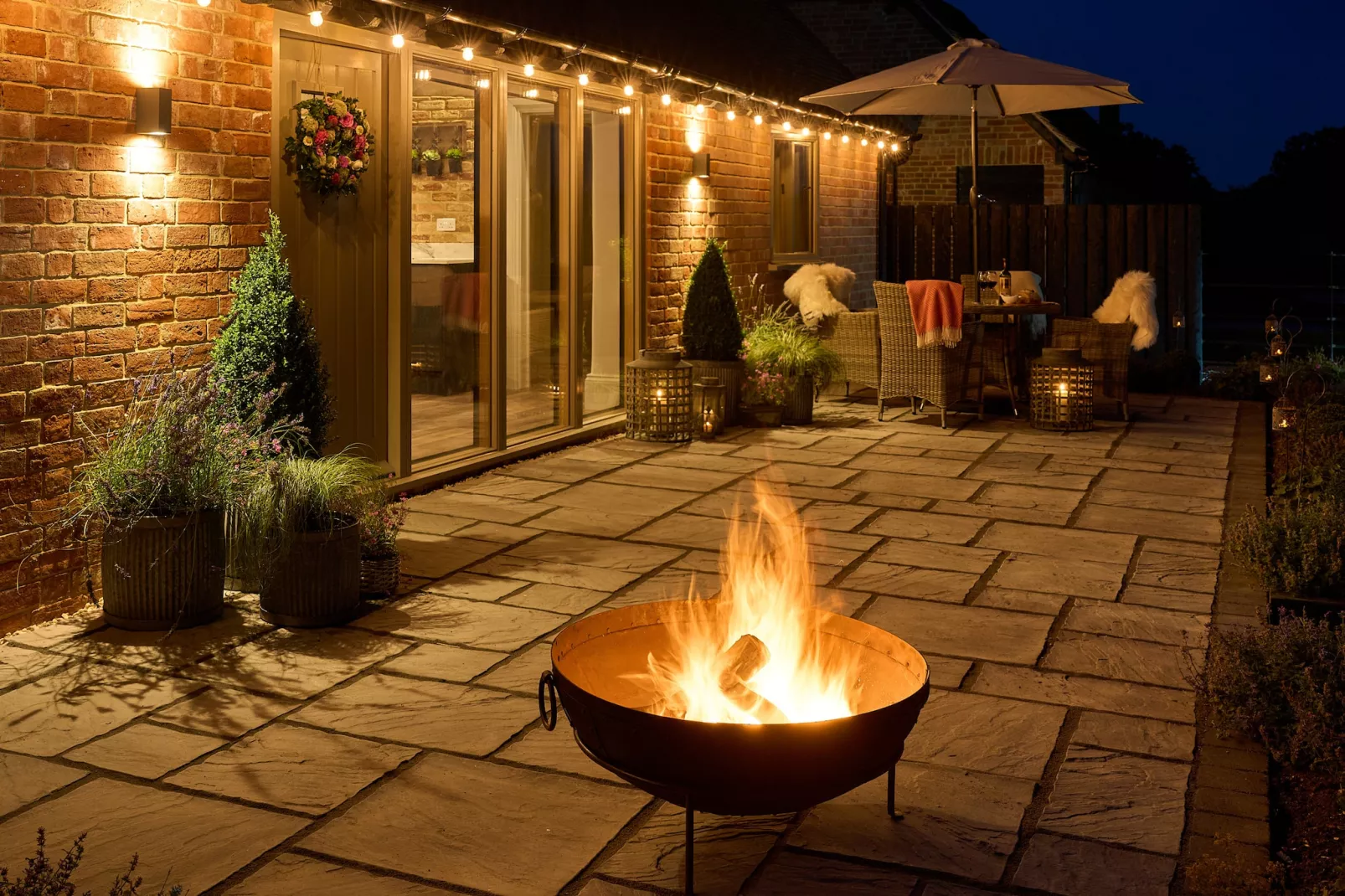 The Shooting Lodge at Mount Pleasant Barns-Terrasbalkon