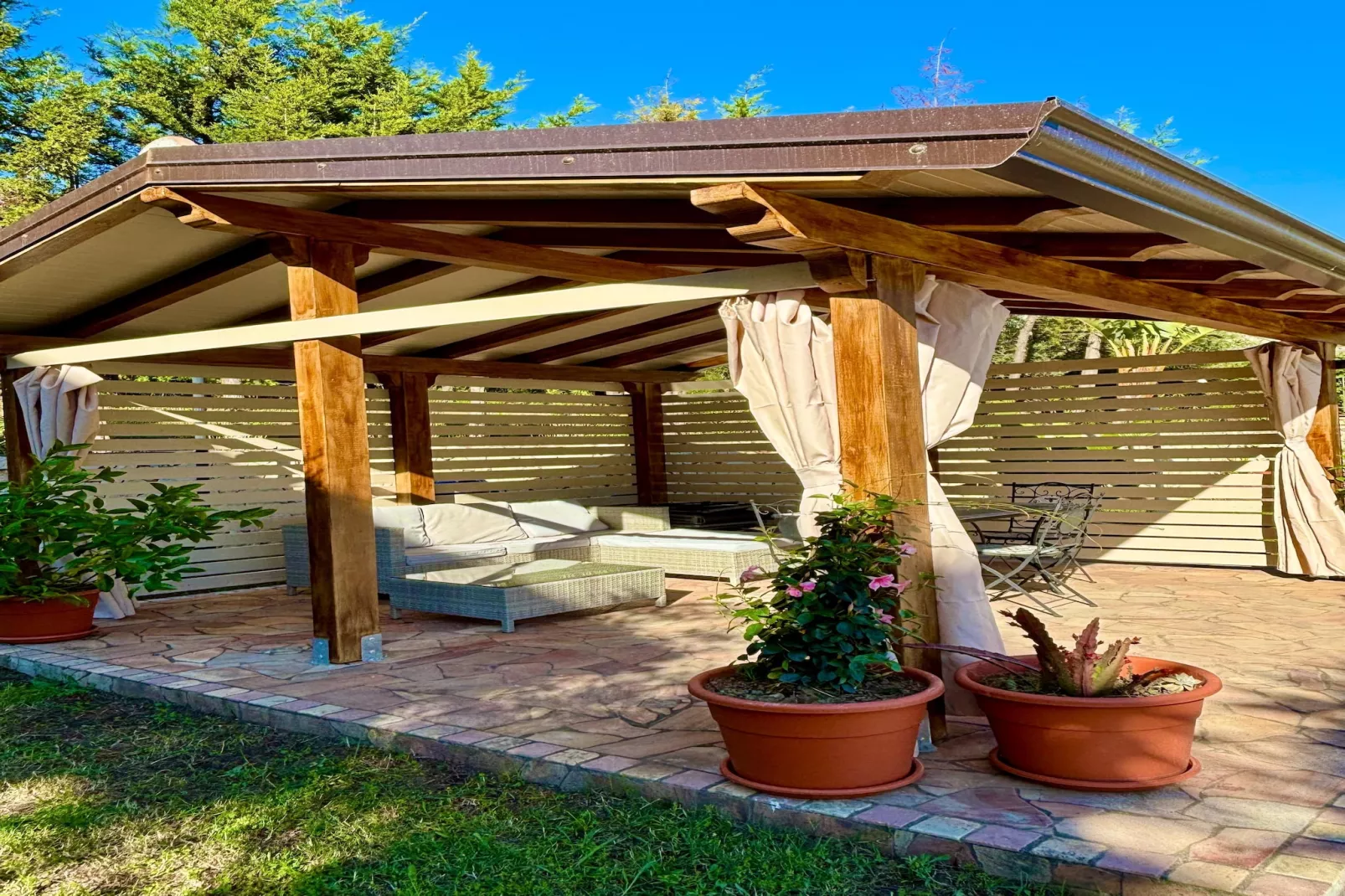 Ferienhaus Francavilla di Sicilia  Villa Uliveto-Terrasbalkon