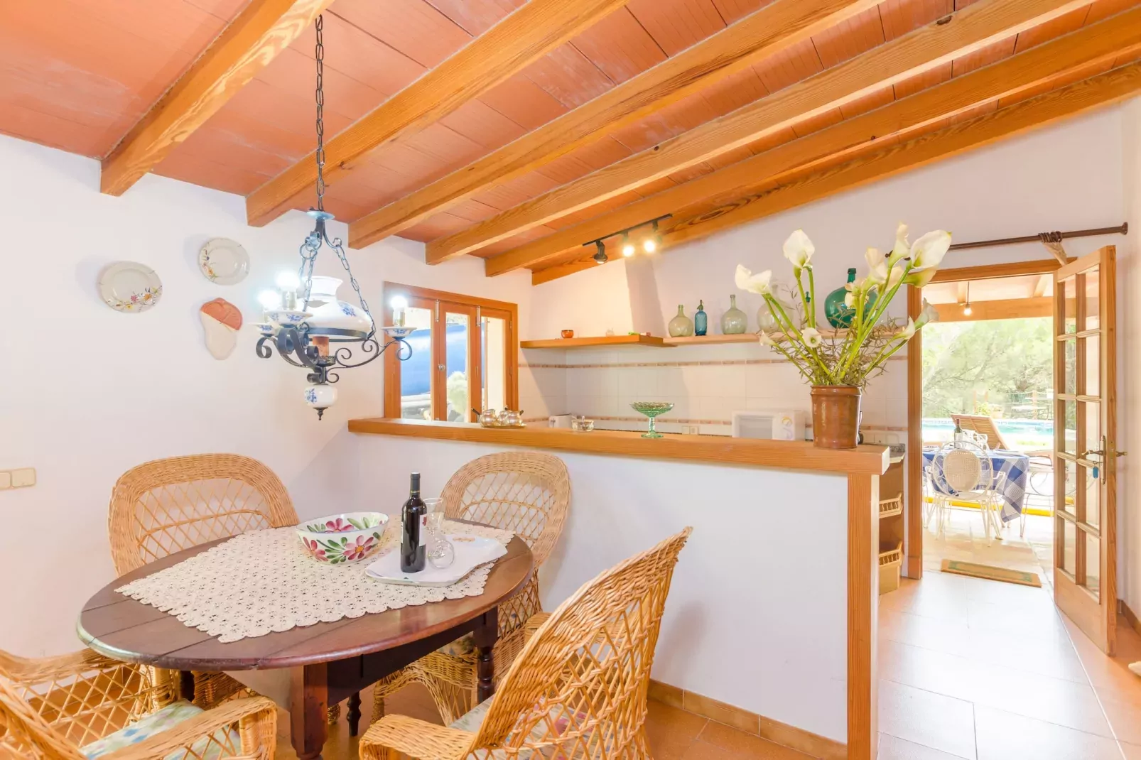 Casa Mas-Eetkamer