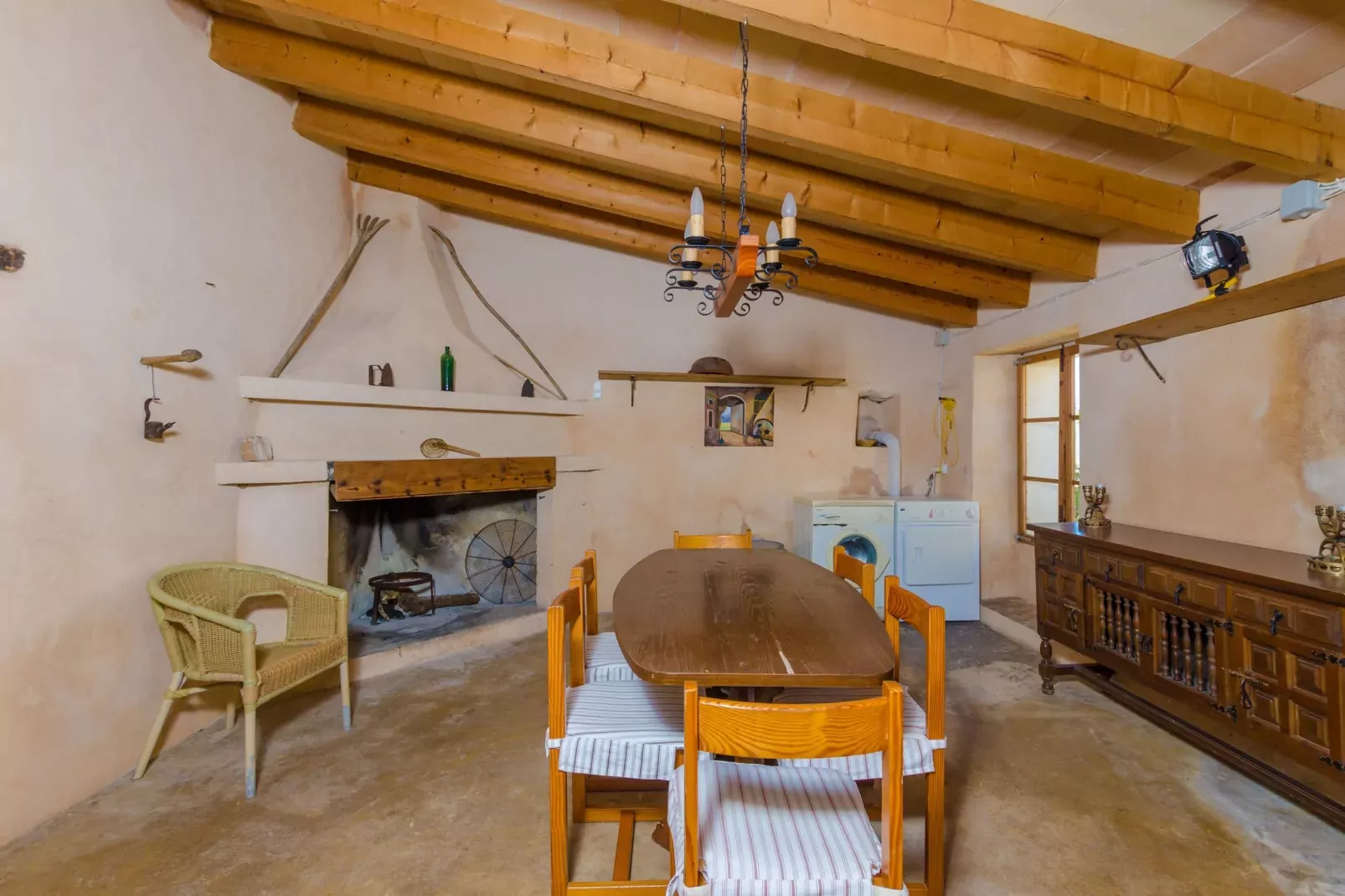 Finca Can Maria Costitx-Eetkamer
