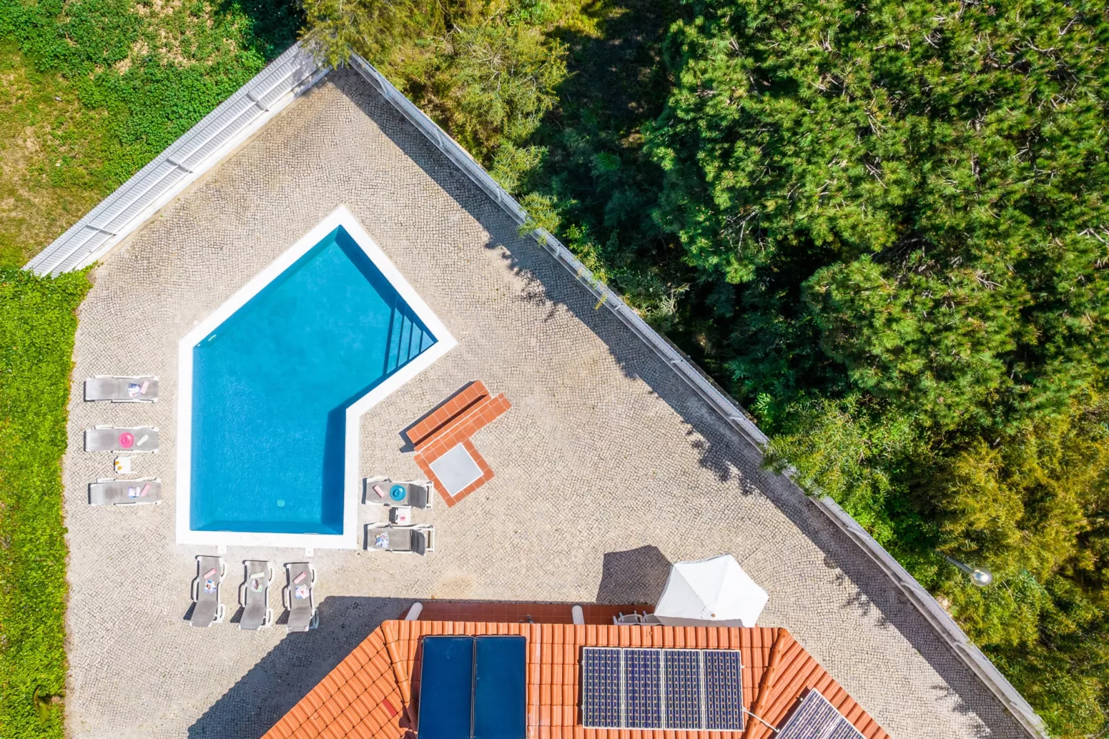 Villa Bermudas-Gebieden zomer 1km