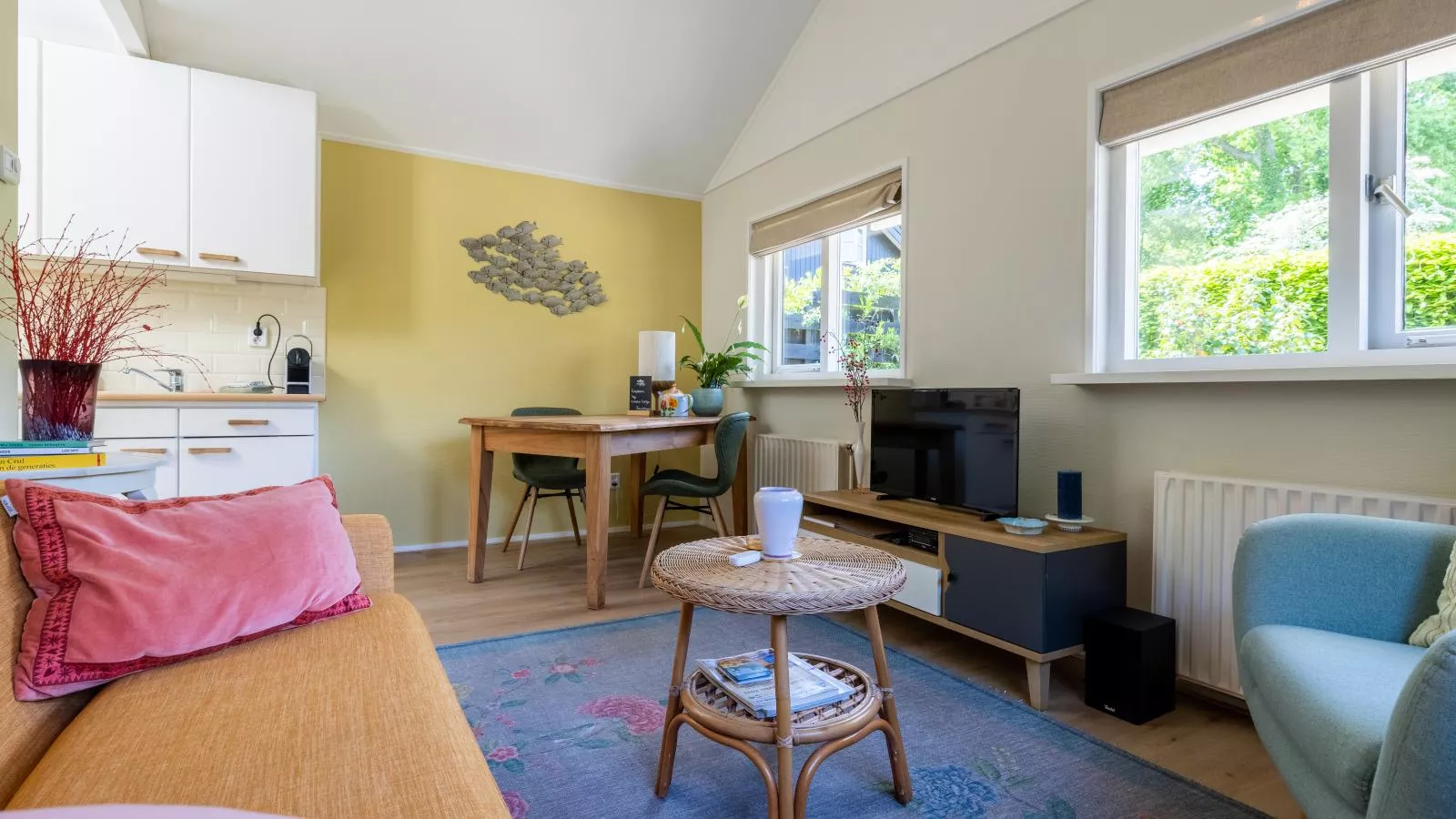 De Groeter Lodge-Woonkamer
