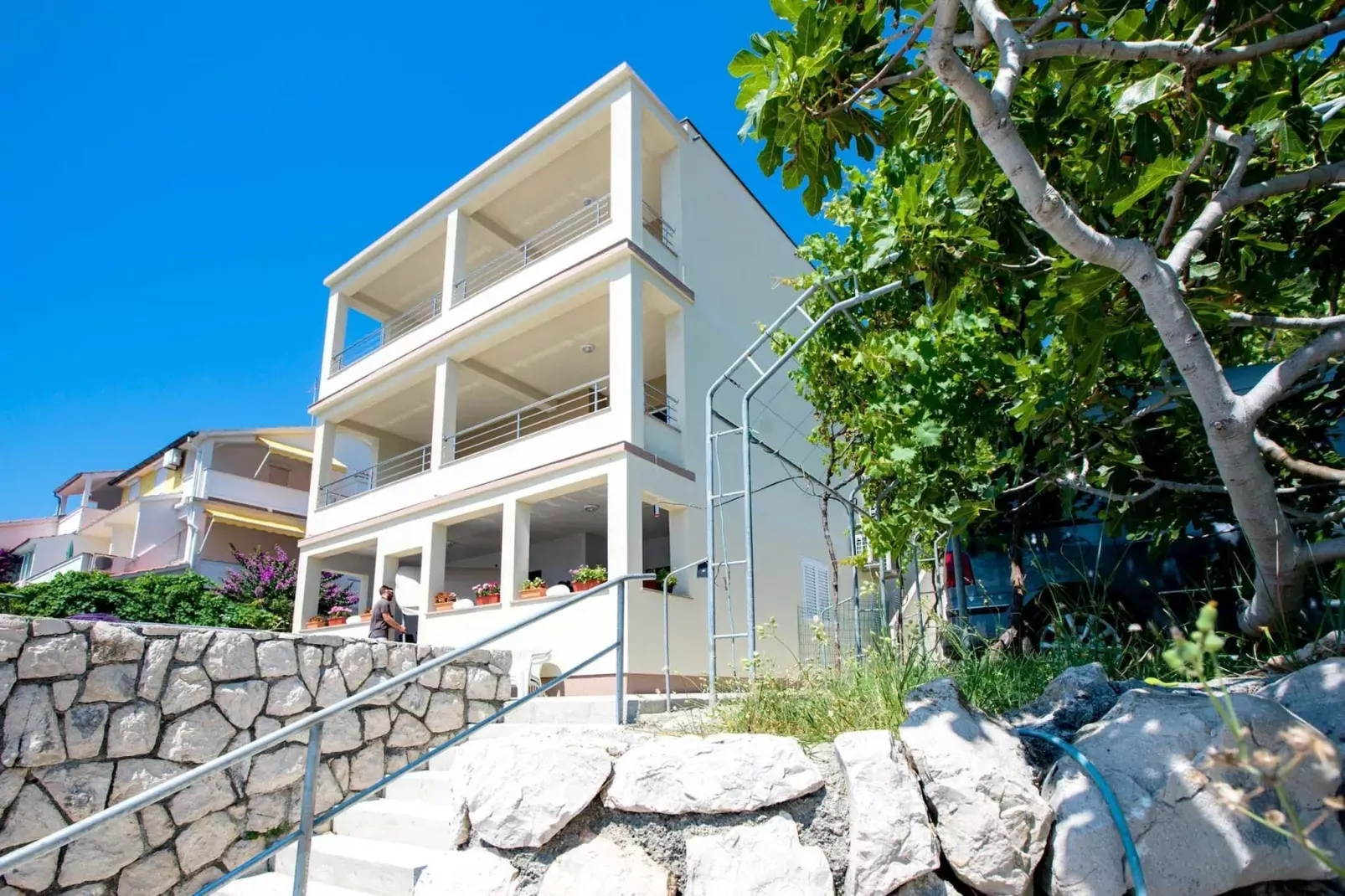 Villa Guliva - Apartment Blue Sea with Sea View-Buitenlucht