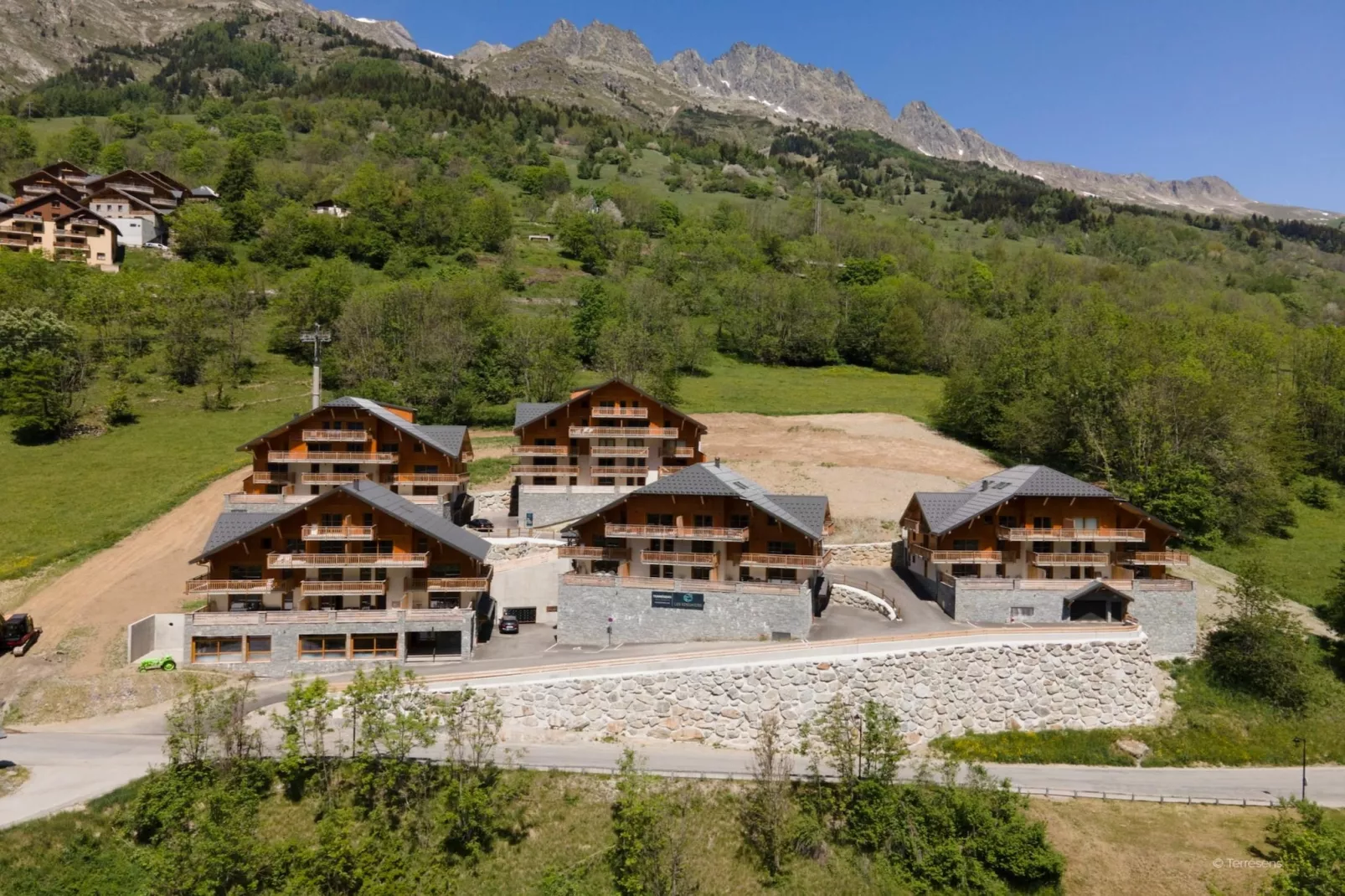 VAUJANY Edelweiss-A38P-Gebieden zomer 1km