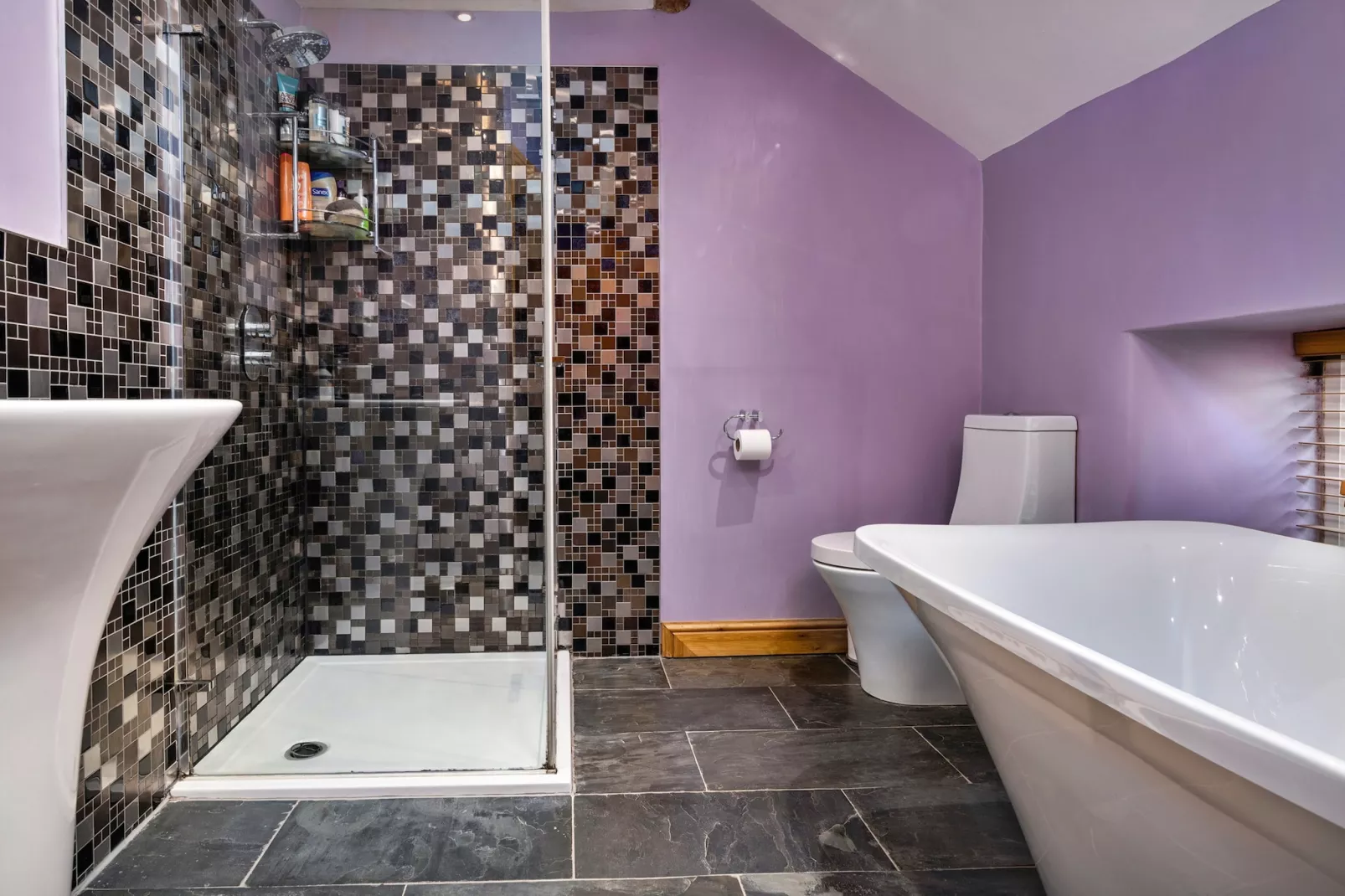 Wye Head Cottage-Badkamer