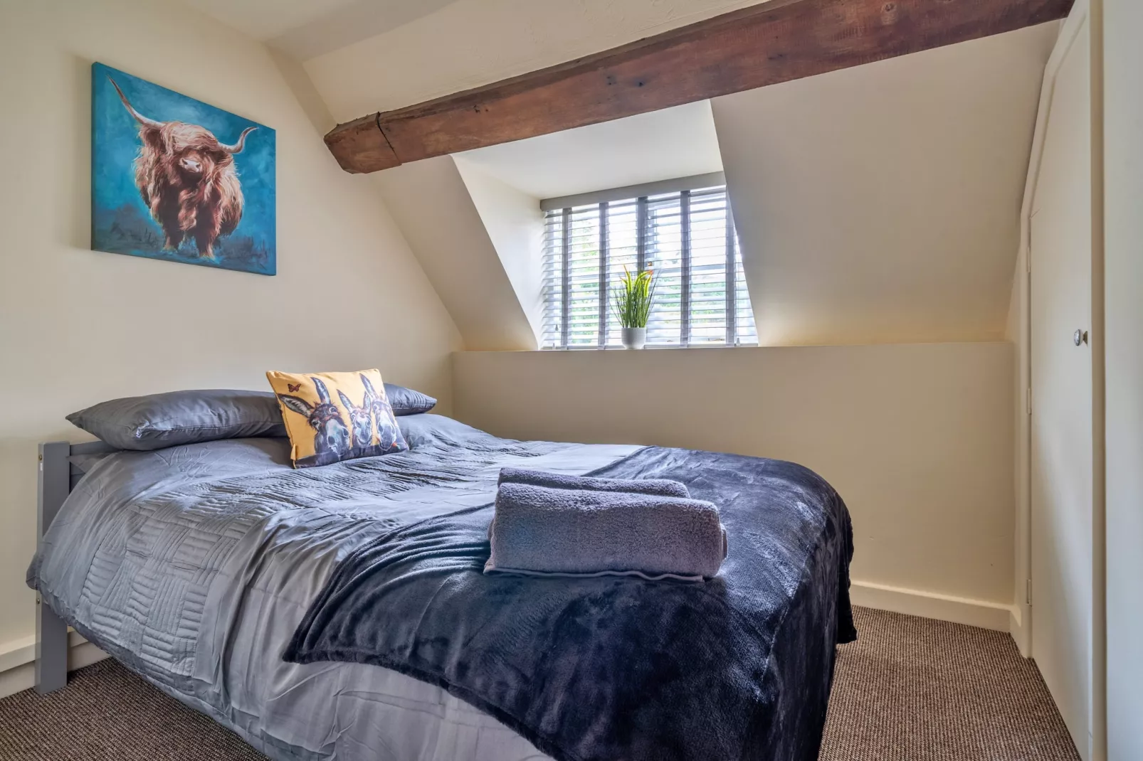 Barn Cottage-Slaapkamer