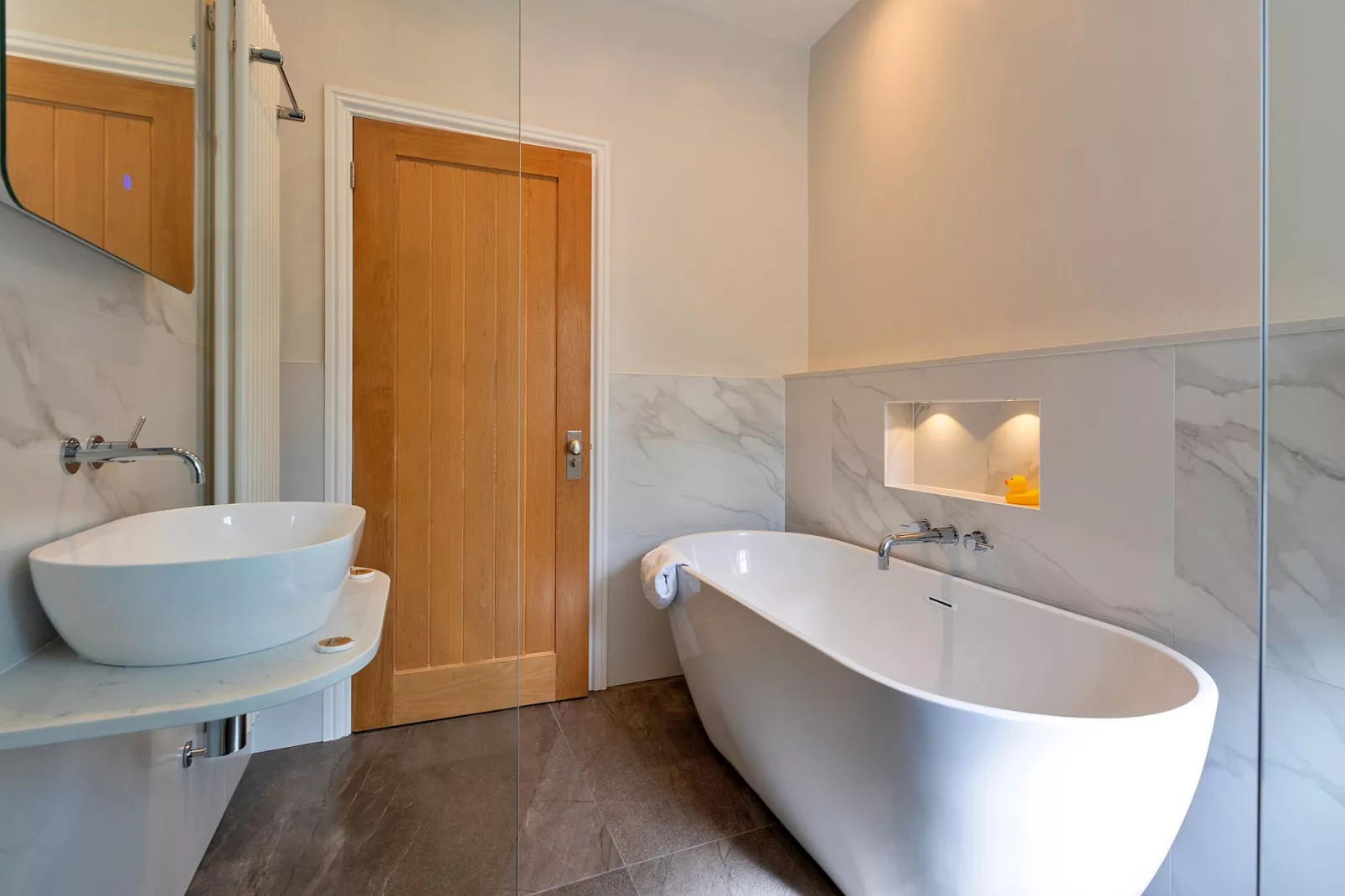 Cherry Cottage Nr Grantley Hall-Badkamer