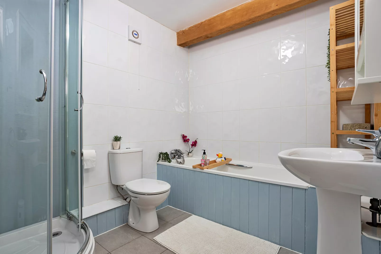 Quarry Lodge-Badkamer
