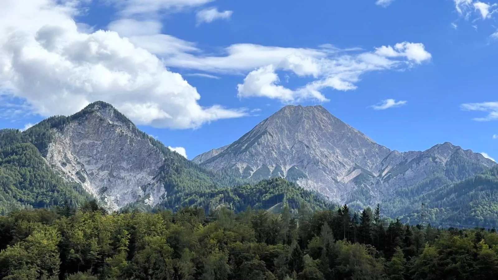 Residenz Aichwaldsee-Uitzicht zomer