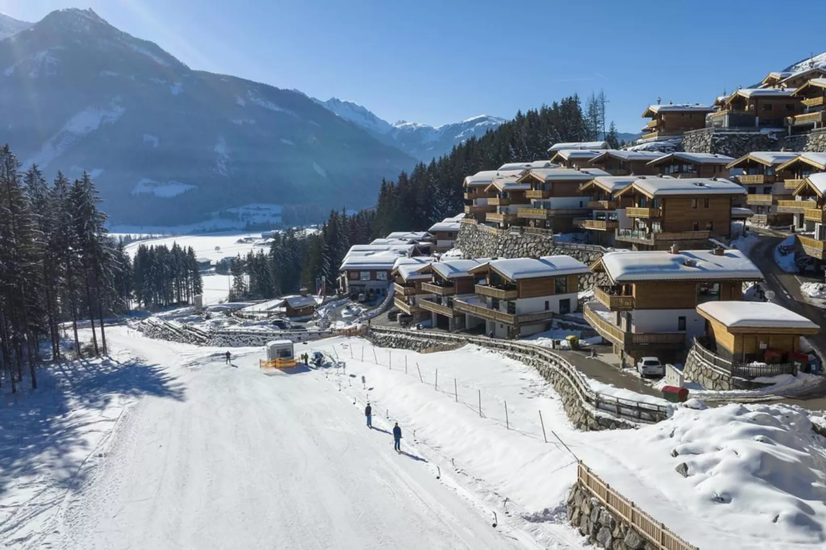 Nationalpark Chalet Keeseck-Gebied winter 1km