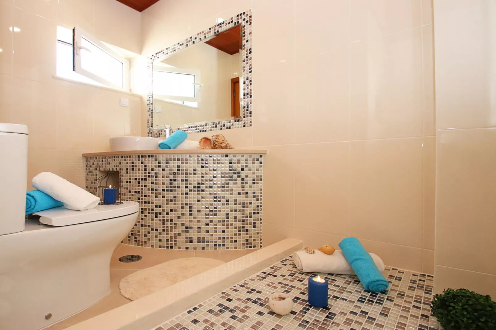 Villa Moorea-Badkamer