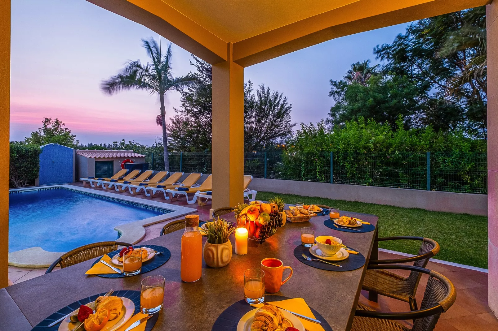 Villa Hawaii-Terrasbalkon