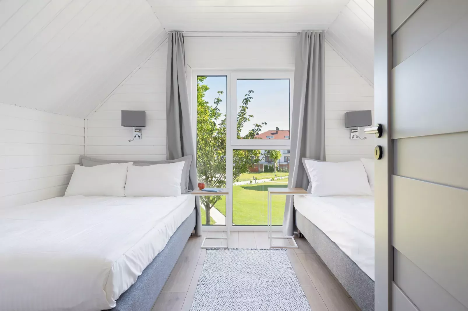 Villa Hoff Ferienhäuser Domek 3 Pers-Slaapkamer