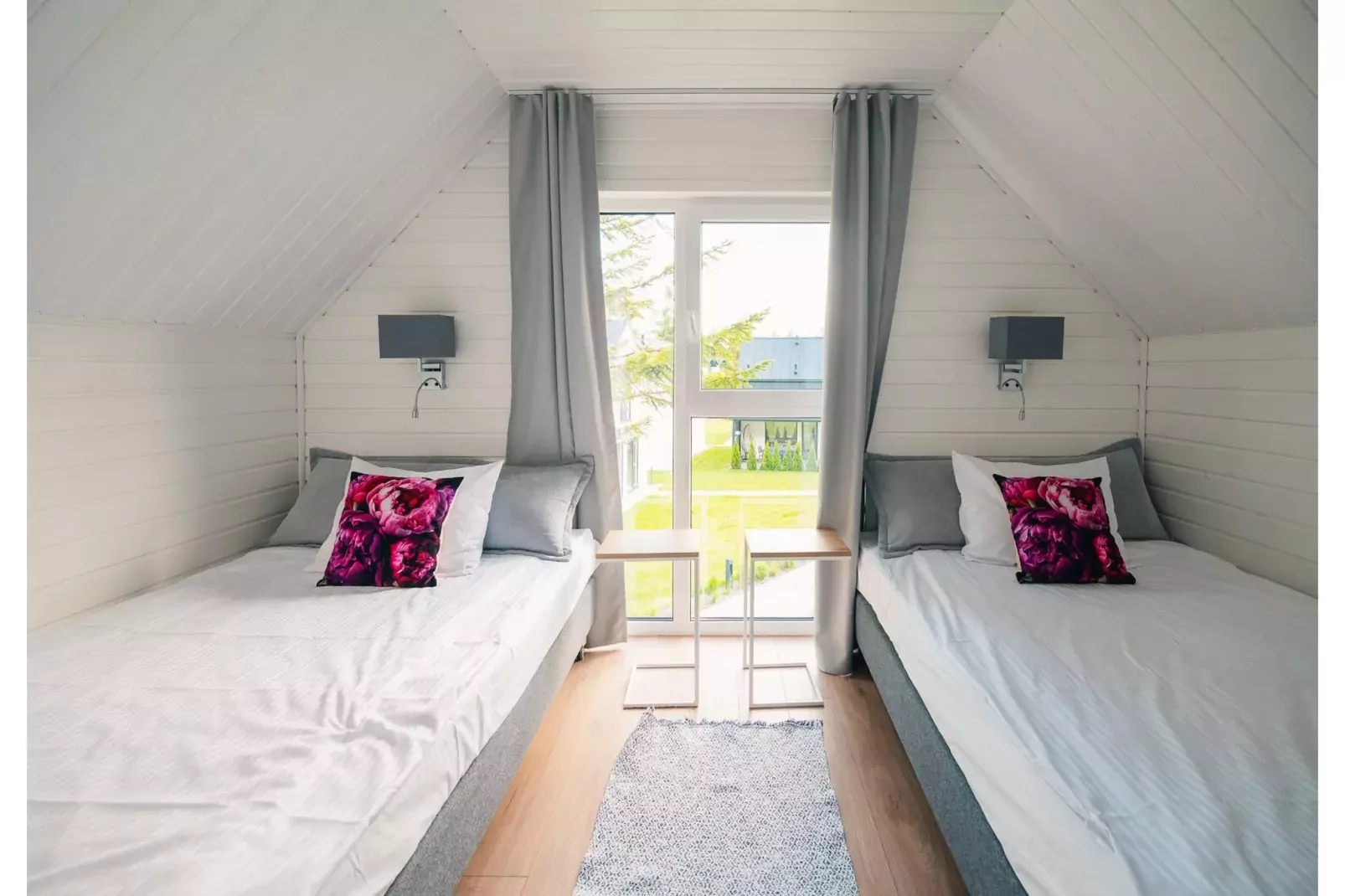 Villa Hoff Ferienhäuser Domek 6 Pers-Slaapkamer