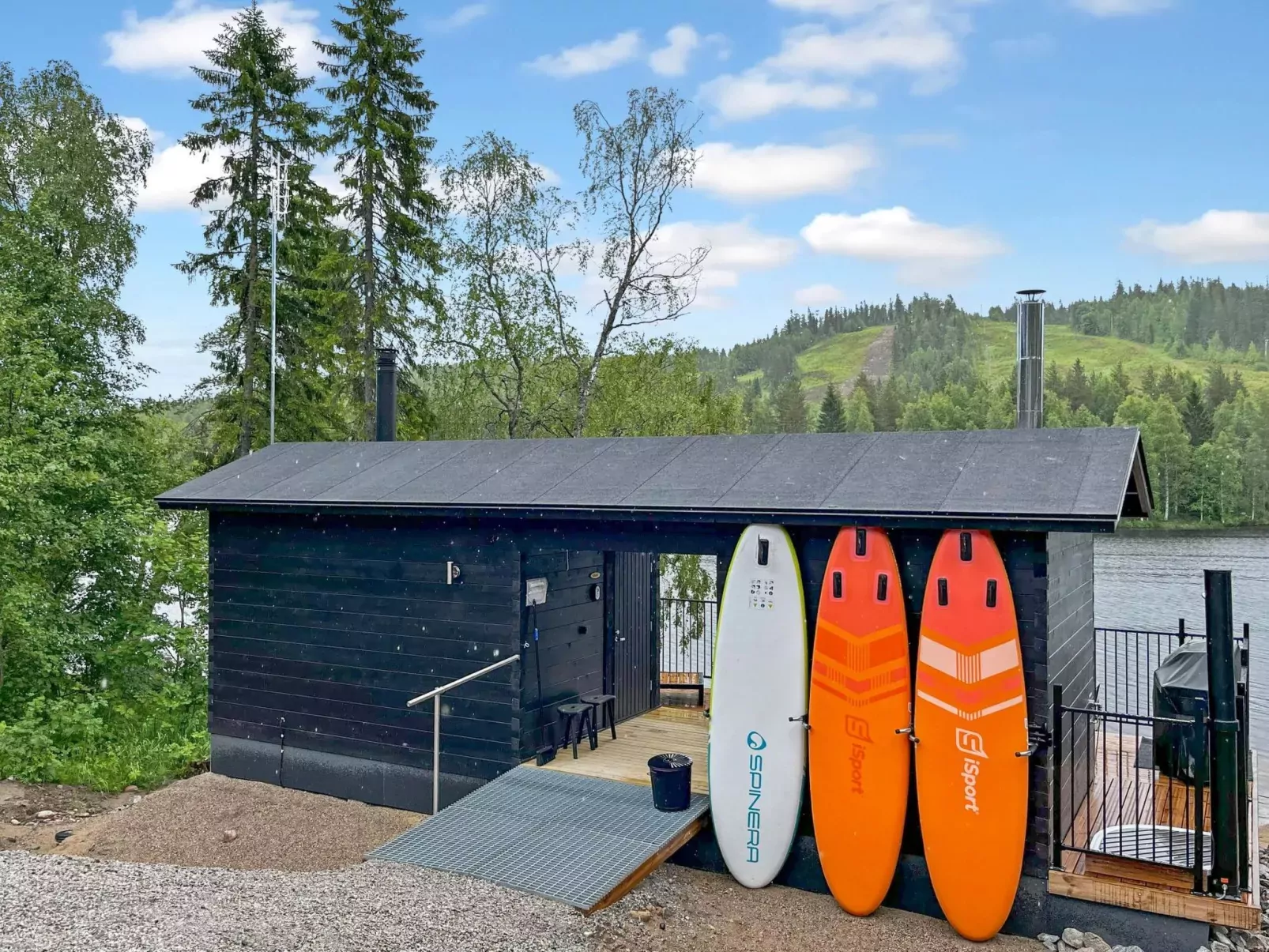 Rakkaranta c, henry ford cabin-Binnen