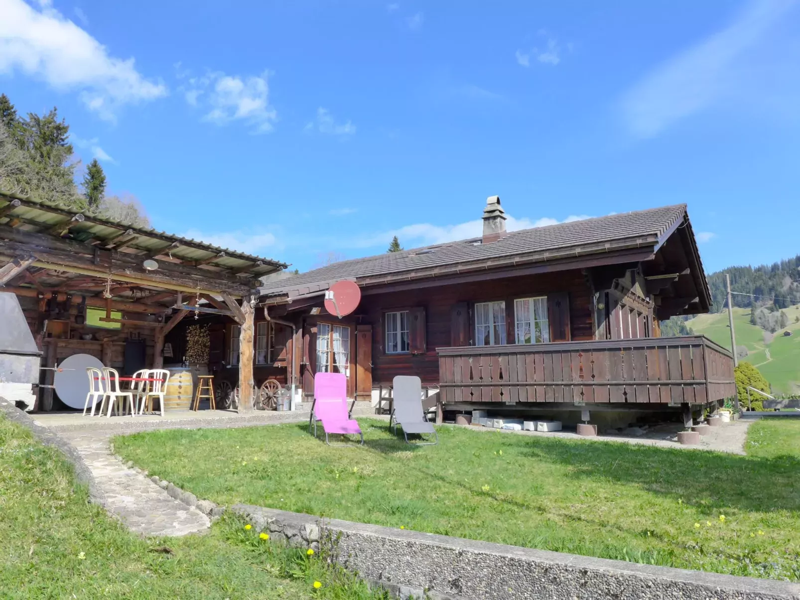 Chalet Träumli-Buiten