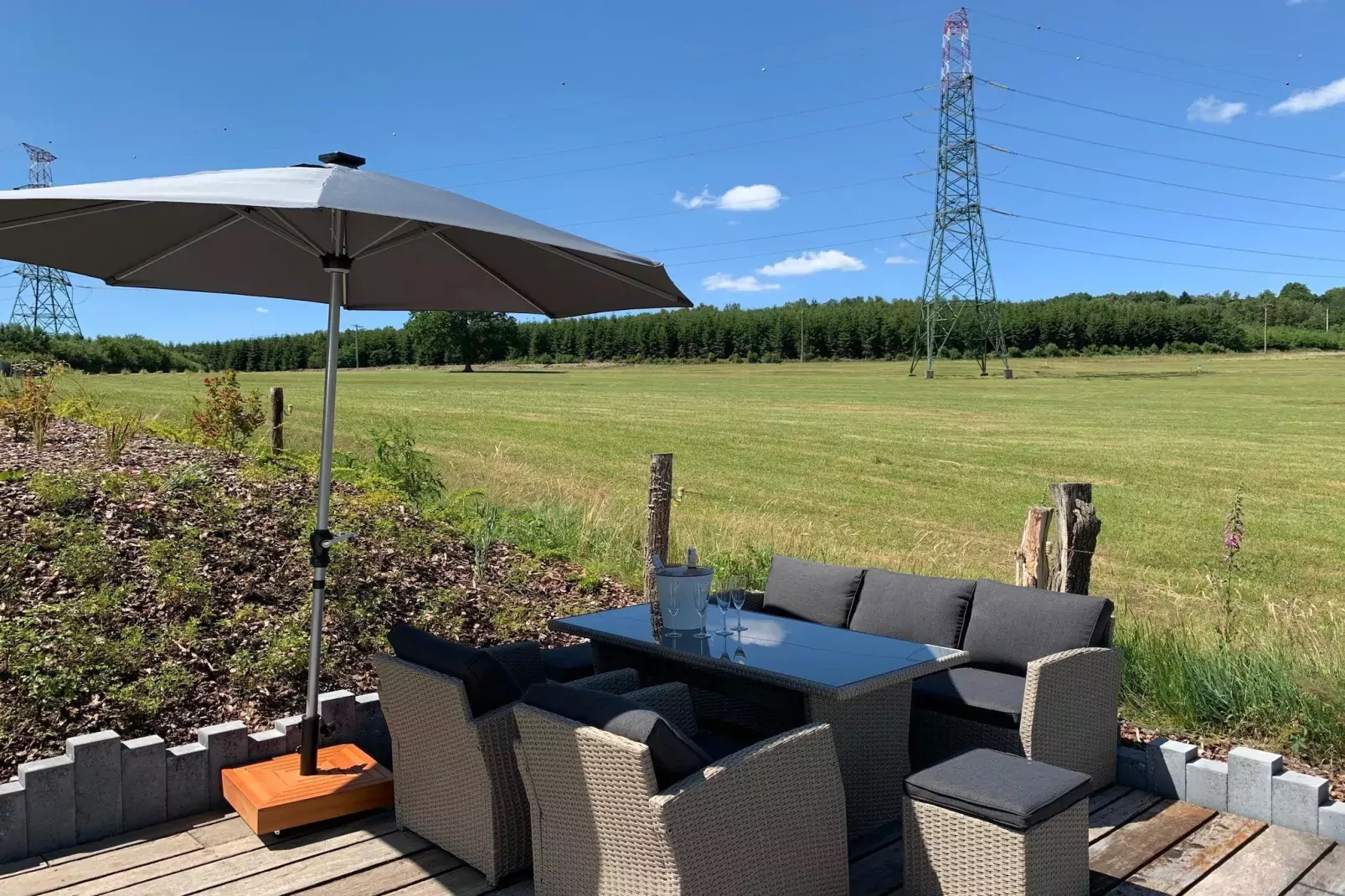 Chalet Bulle-Terrasbalkon
