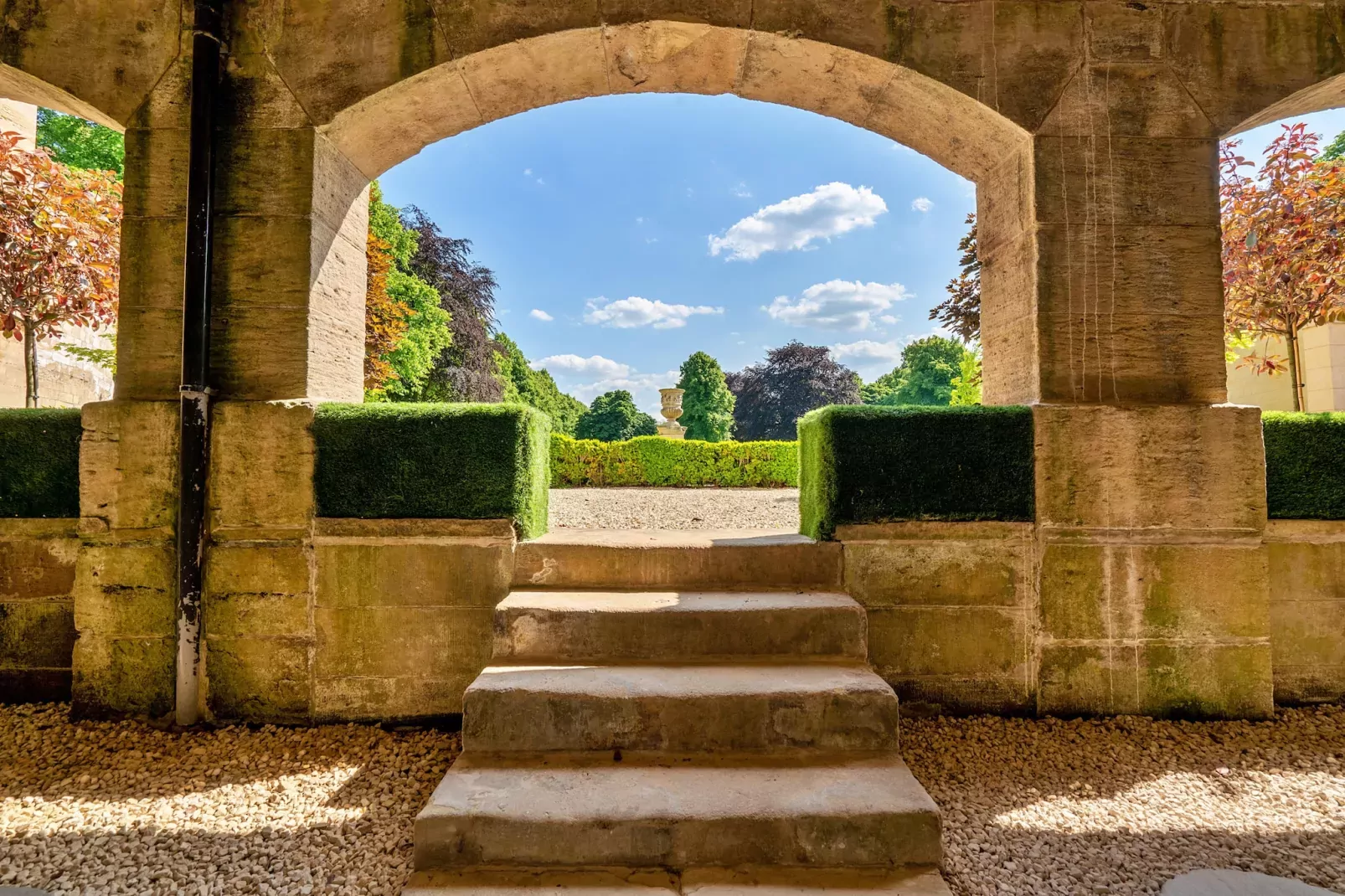 Hickleton Hall-Buitenlucht