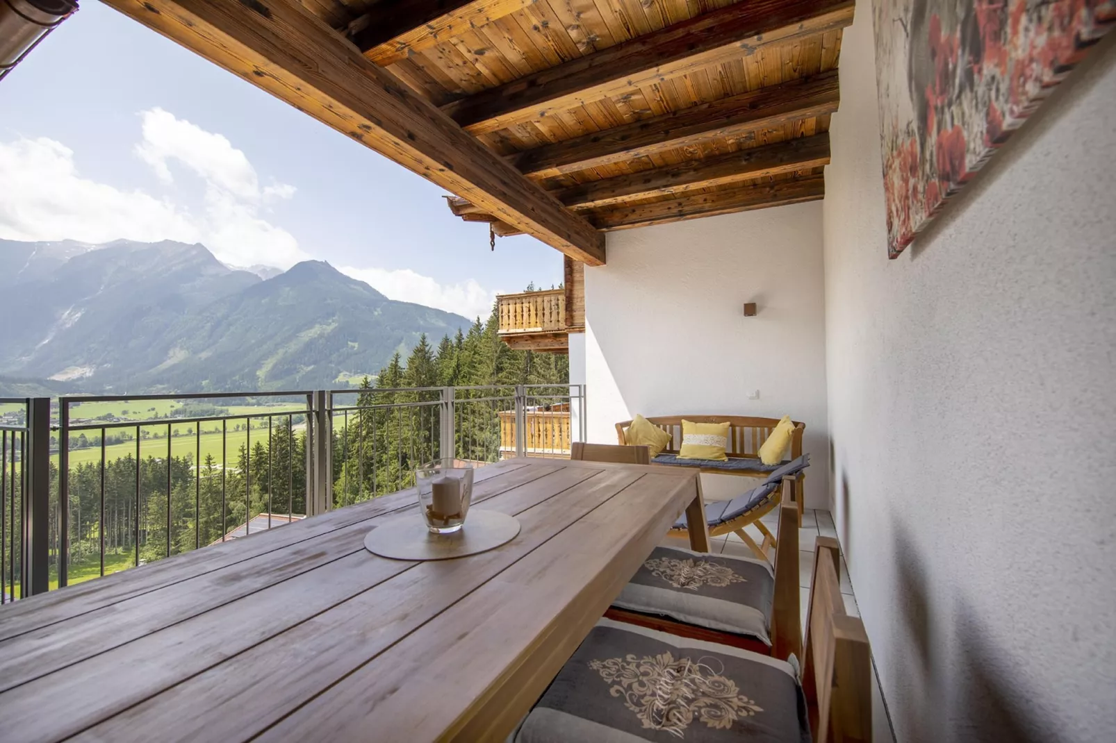 Nationalpark Chalet Zollspitze-Terrasbalkon