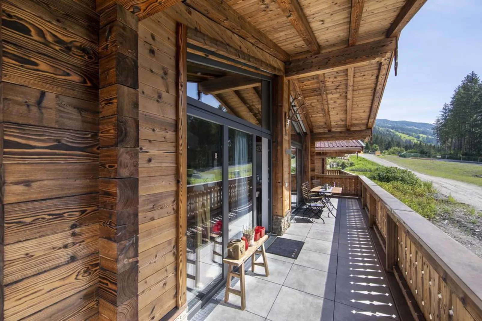 Nationalpark Chalet Keeseck-Uitzicht zomer