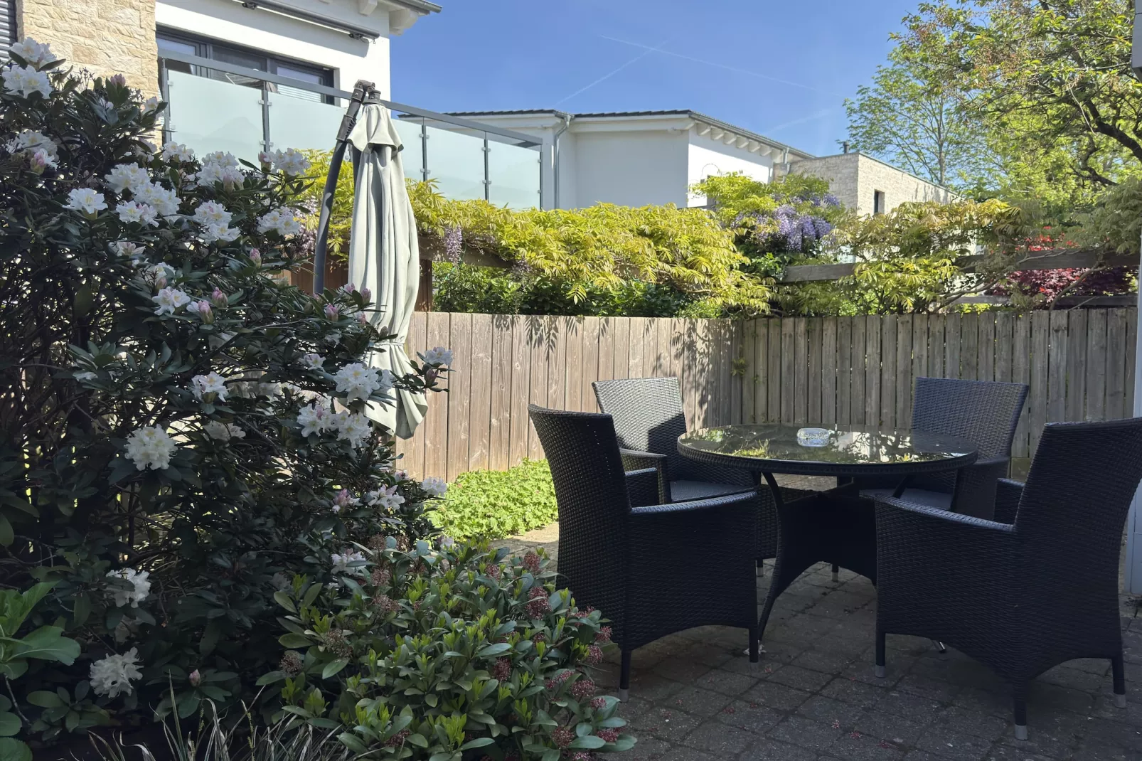 Fischer sien Huus 70qm-Terrasbalkon