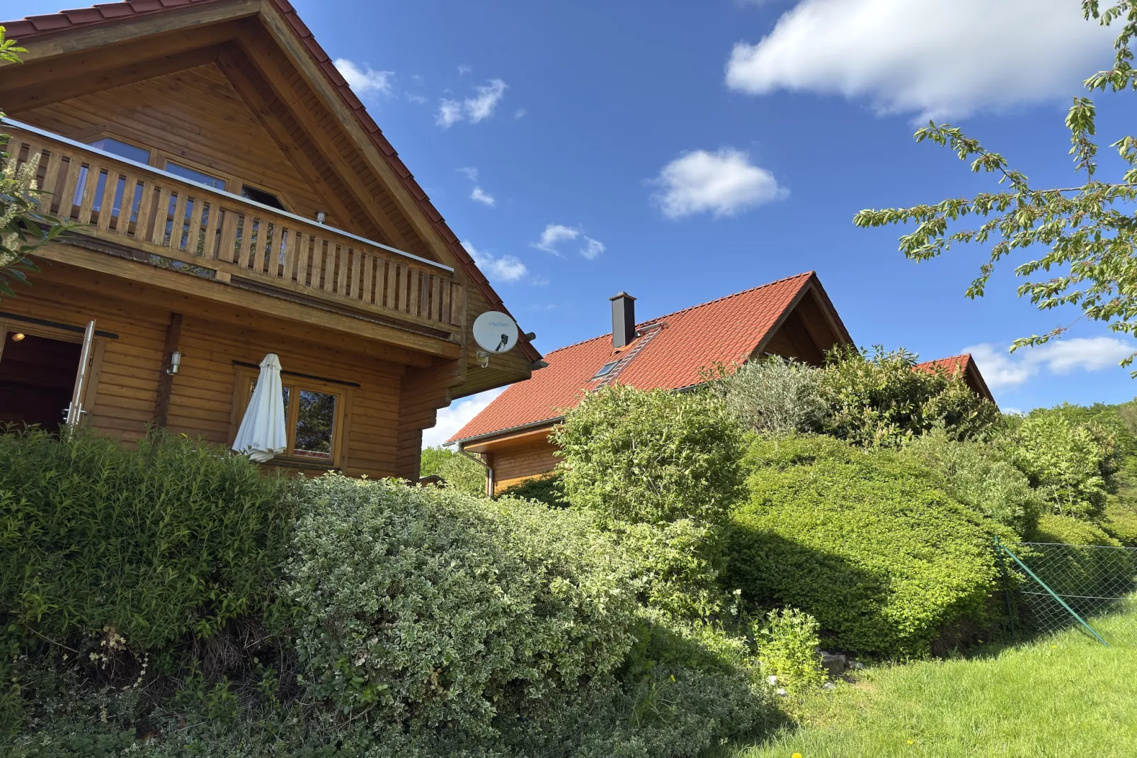 Blockhaus I-Buitenkant zomer